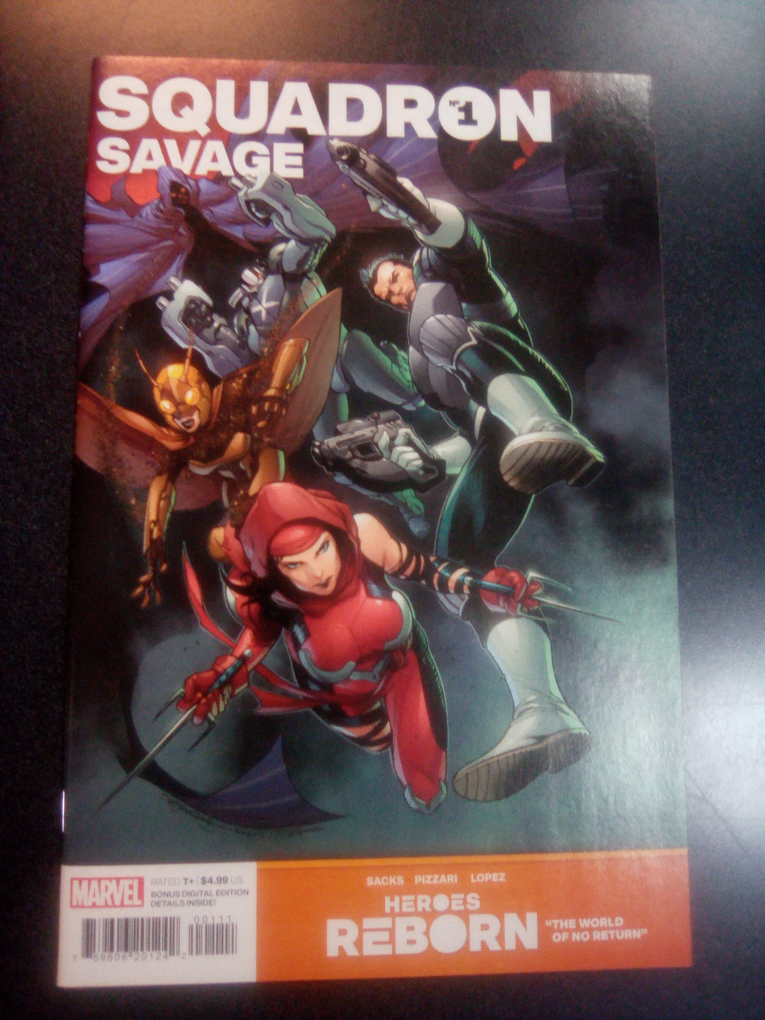 Heroes Reborn Squadron Savage #1