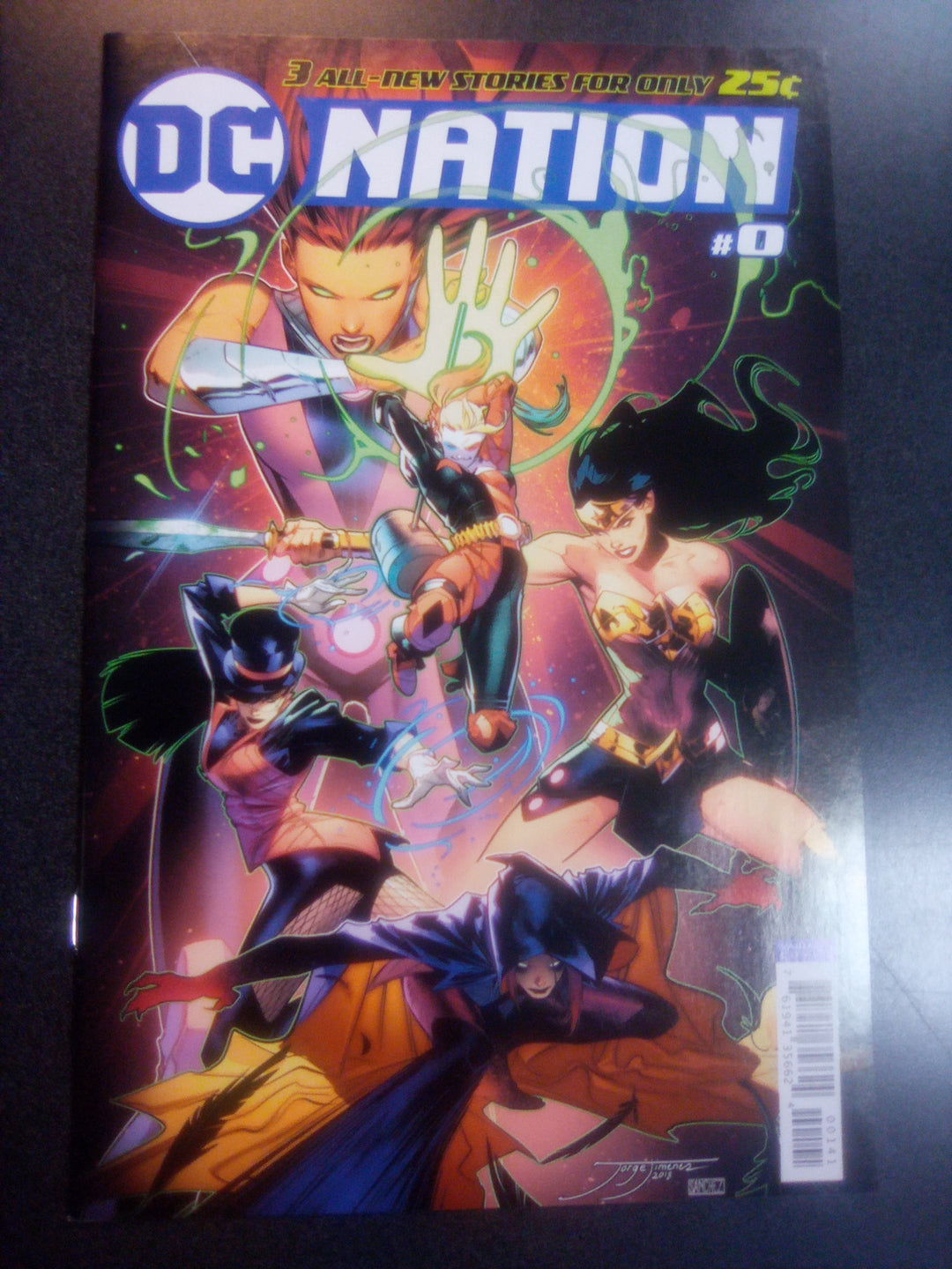 Dc Nation #0 Jla Variant Edition