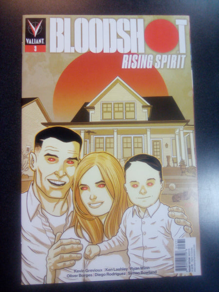 Bloodshot Rising Spirit #3 Cover C 1:20 Variant Bodenheim