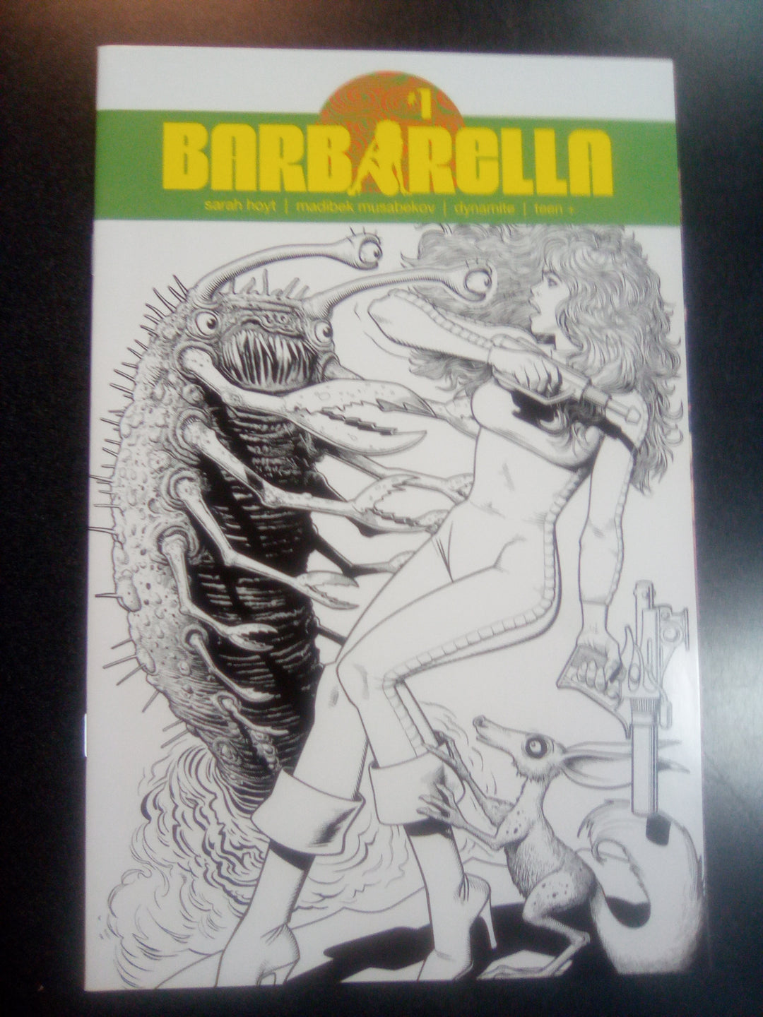 Barbarella #1 Cover K 40 Copy Variant Bolland Line Art