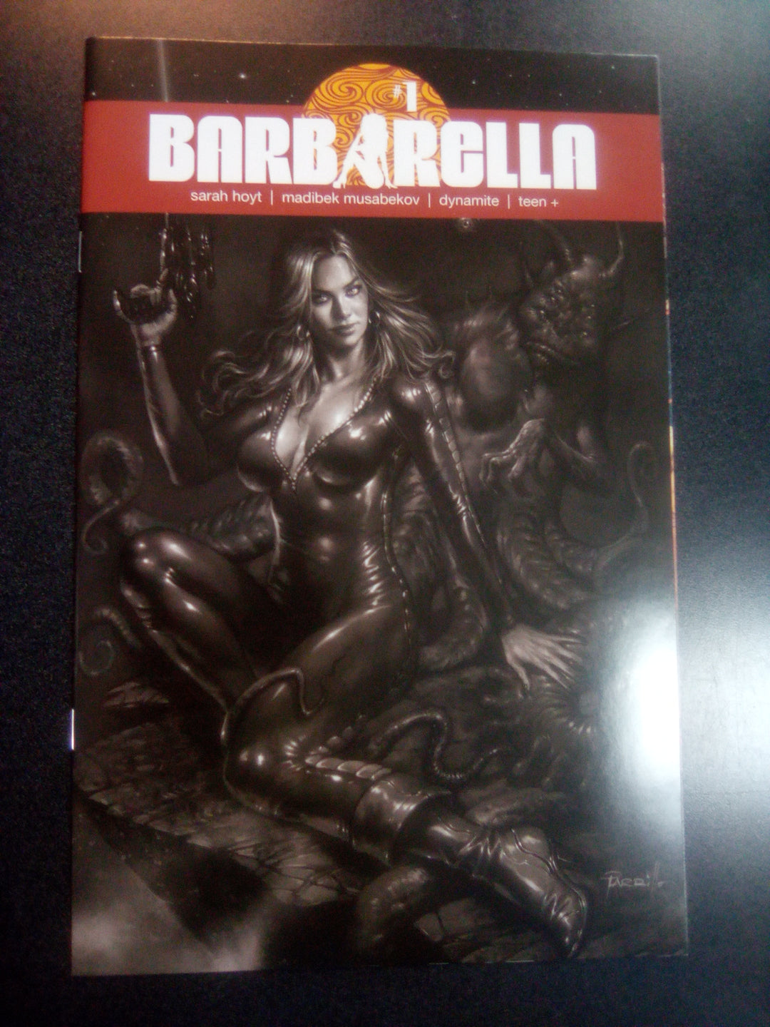 Barbarella #1 Cover I 25 Copy Variant Parrillo B&W