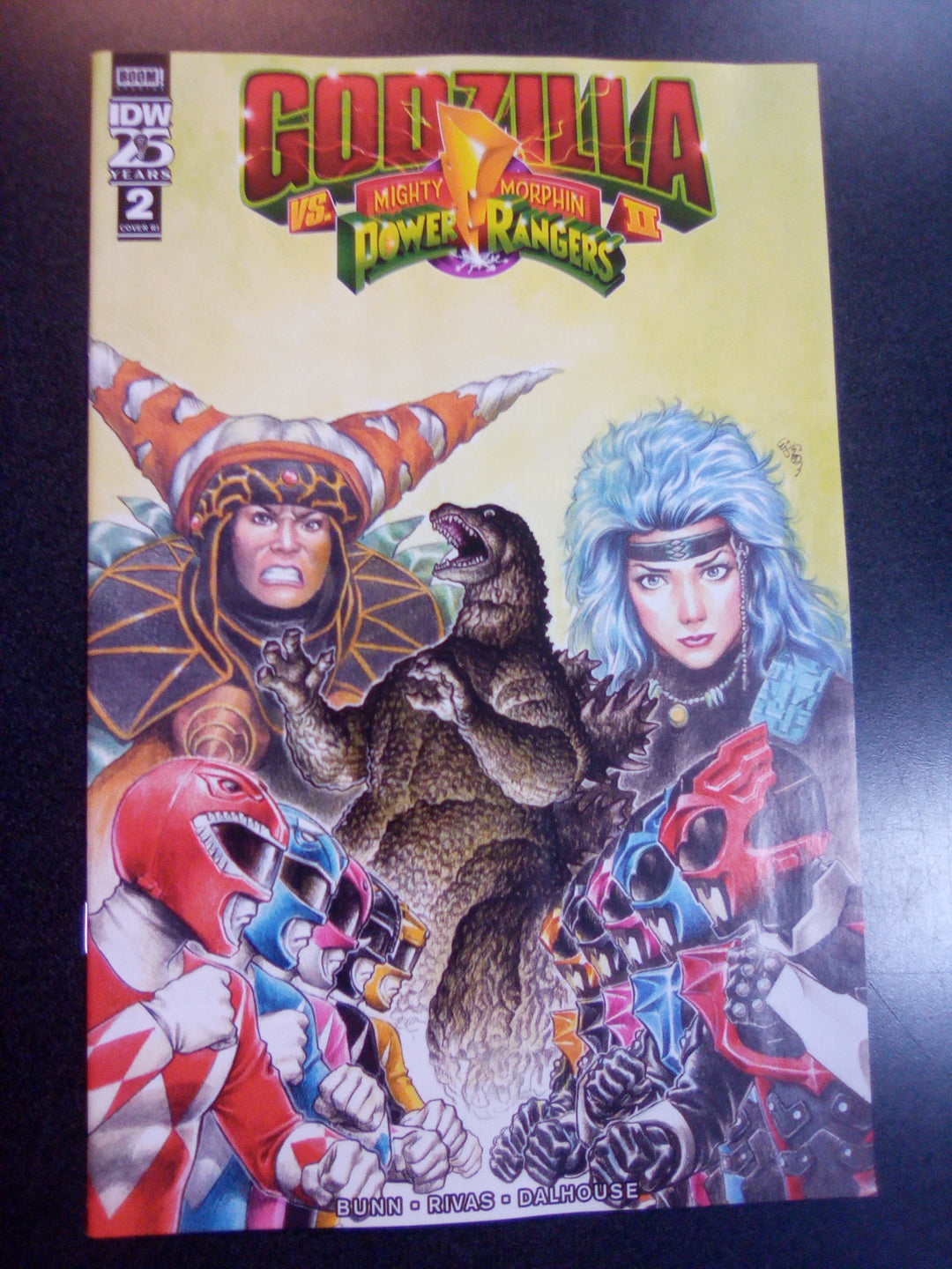 Godzilla vs. The Mighty Morphin Power Rangers II #2 Variant Ri (10) (Su)