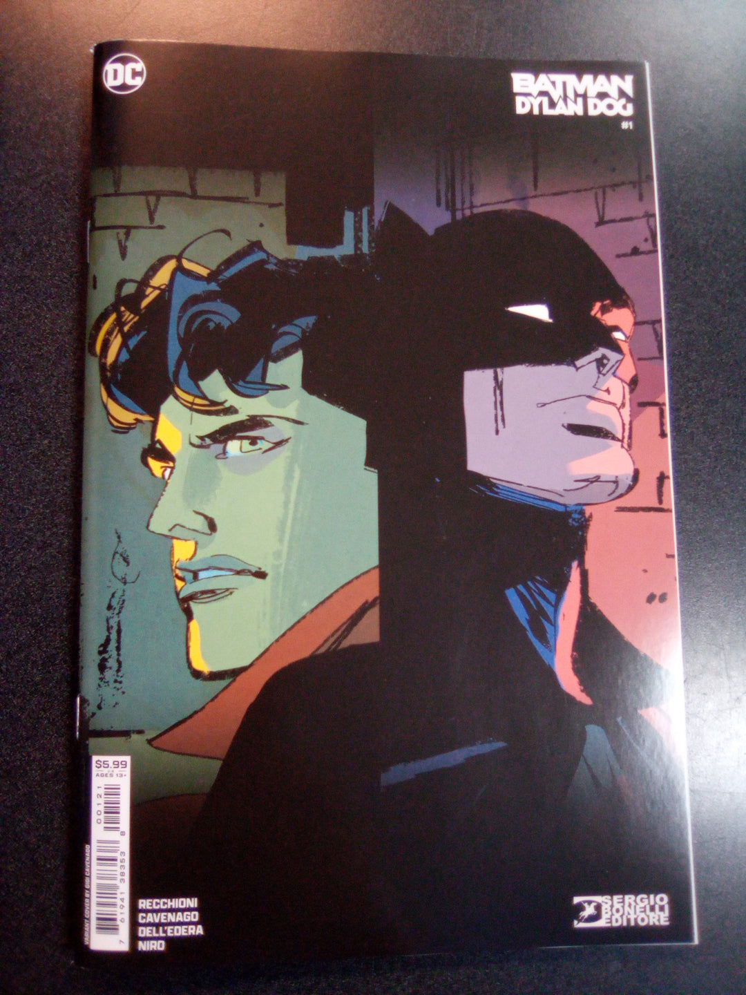 Batman Dylan Dog #1 (Of 3) Cover B Gigi Cavenago Card Stock Variant