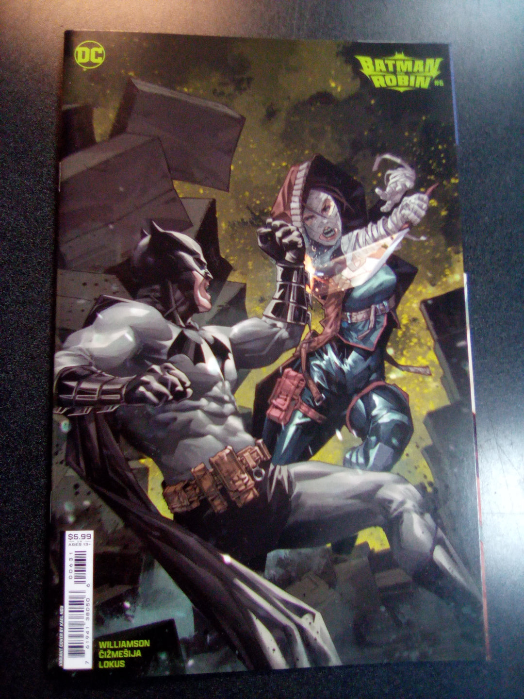 Batman And Robin #6 Cover C Kael Ngu Card Stock Variant