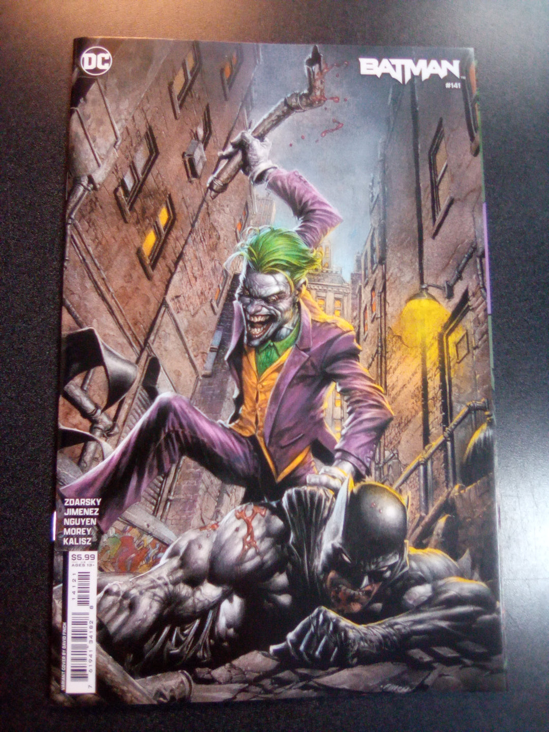 Batman #141 Cover B David Finch Card Stock Variant