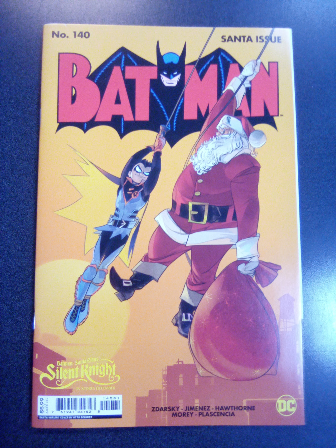 Batman #140 Cover E Otto Schmidt Santa Card Stock Variant