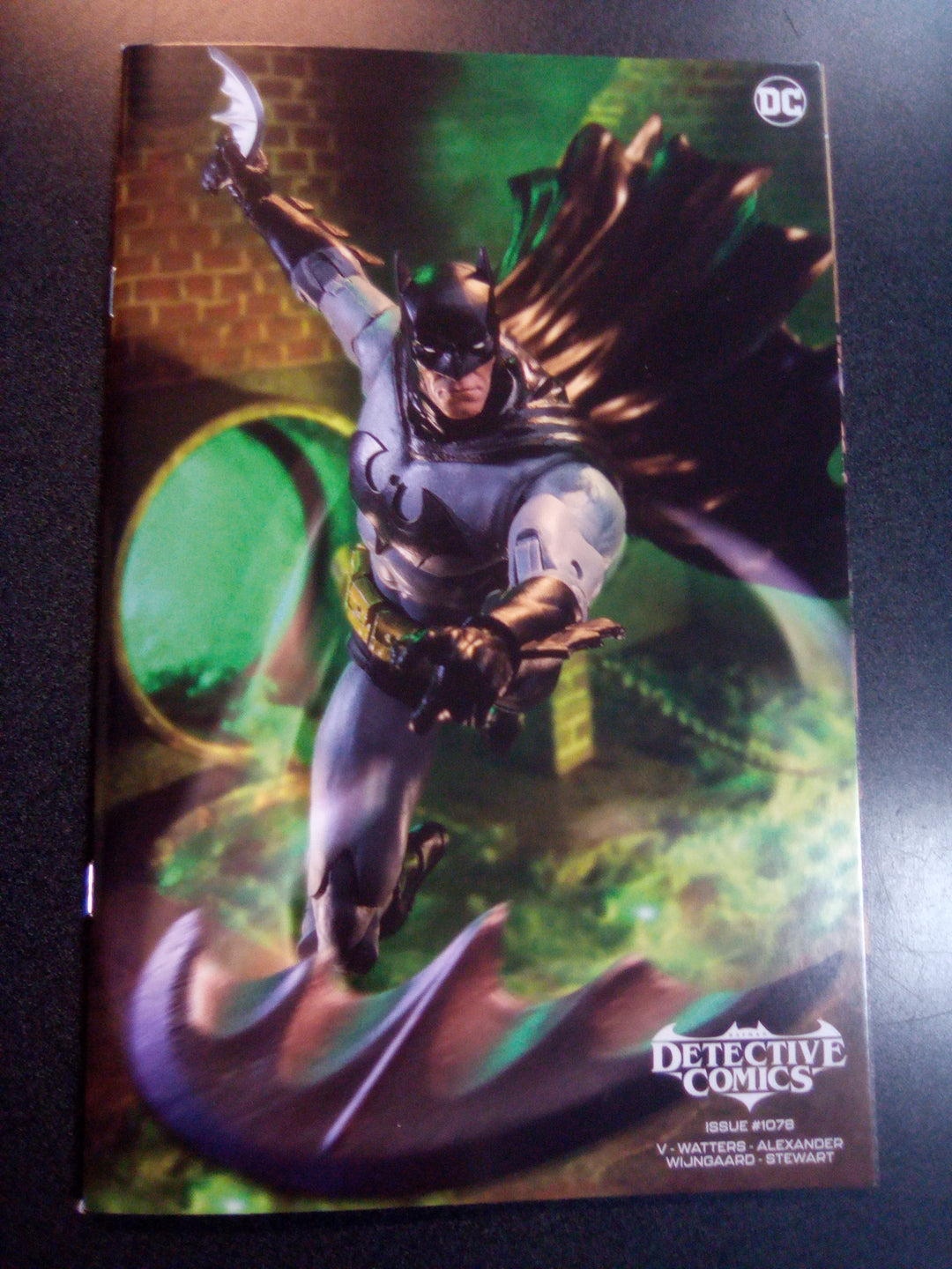 Detective Comics #1078 Cover D Batman McFarlane Toys Action Figure Card Stock Variant