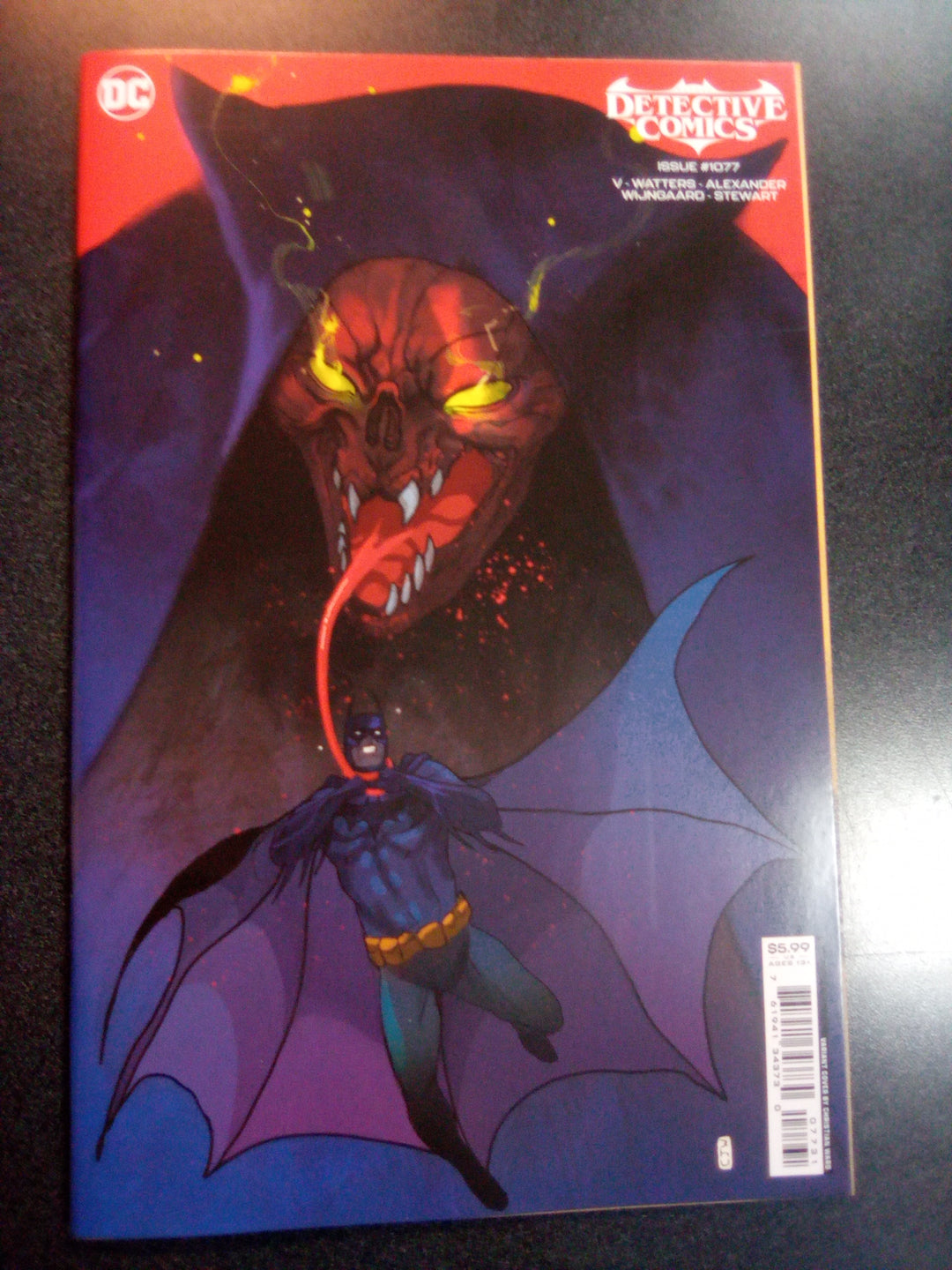 Detective Comics #1077 Cover C Christian Ward Card Stock Variant