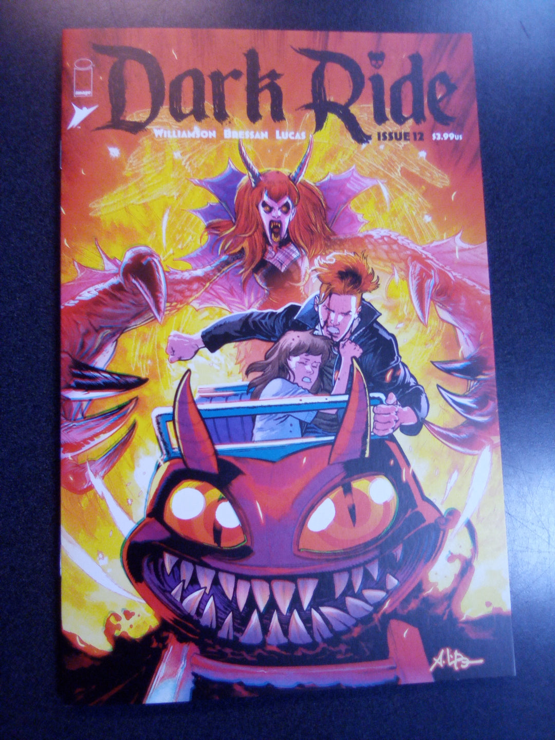 Dark Ride #12 Cover A Andrei Bressan & Adriano Lucas