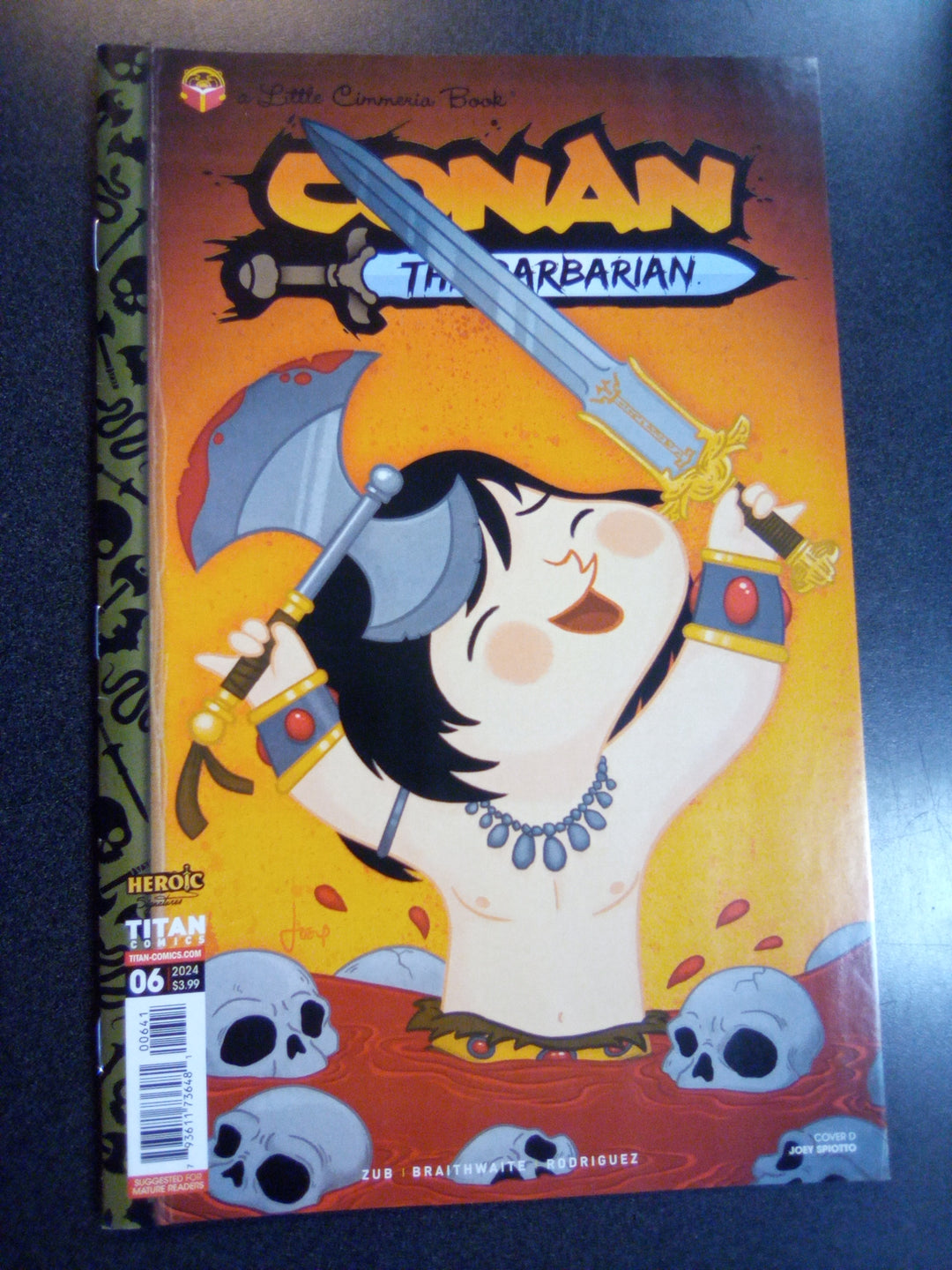 Conan the Barbarian #6 Cover D Spiotto