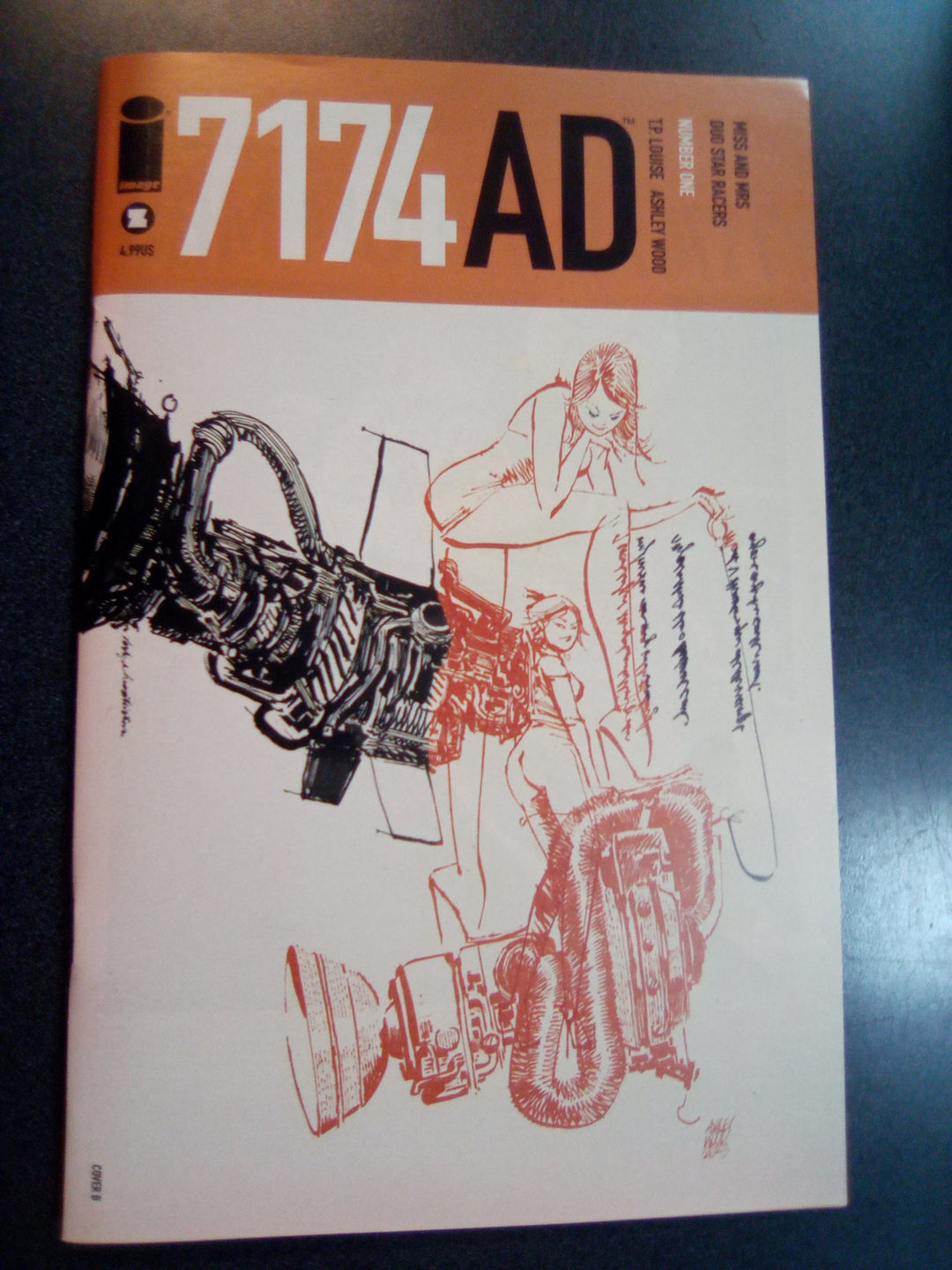 7174ad #1 Cover B Ashley Wood Variant