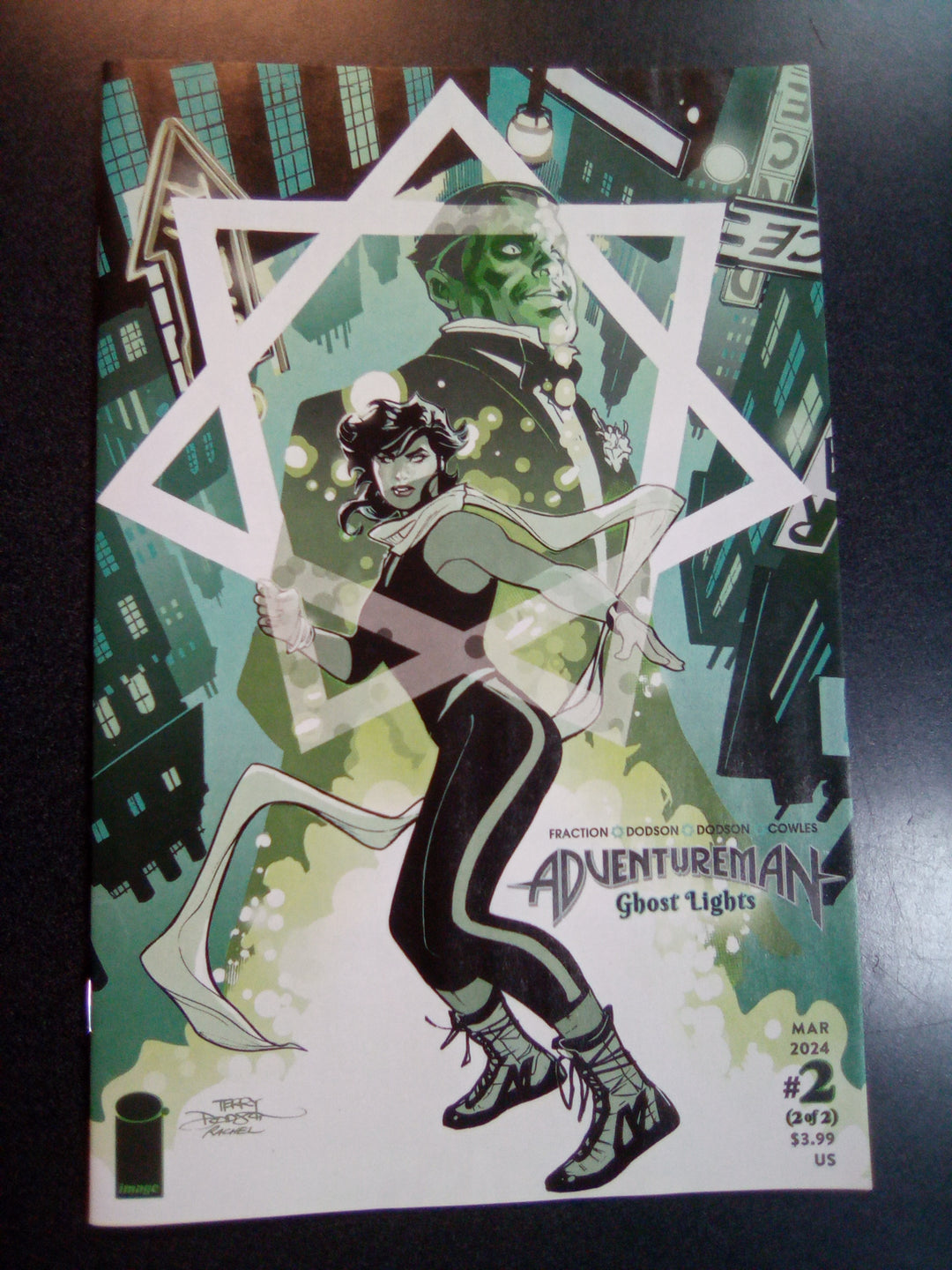 Adventureman Ghost Lights #2  Cover A Terry Dodson & Rachel Dodson