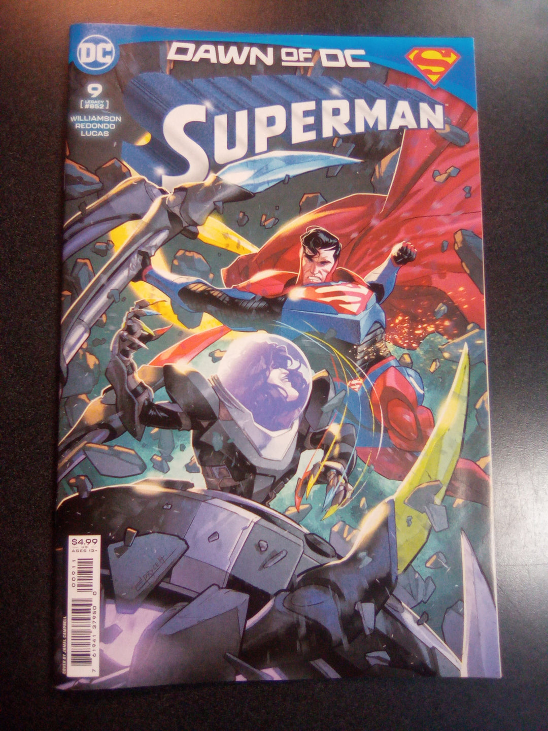 Superman #9 Cover A Jamal Campbell