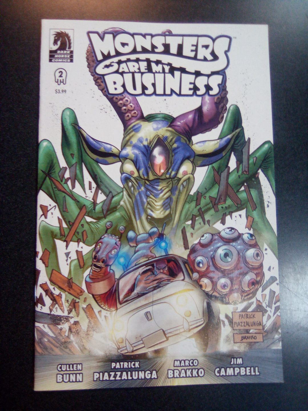 Monsters Are My Business (And Busness Is Bloody) #2 (Cover A) (Patrick Piazzalunga )