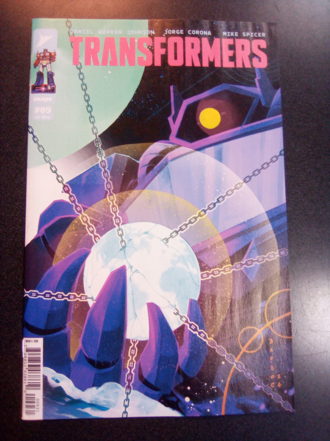 Transformers #9 Cover C 1 in 10 Karen S Darboe Connecting Variant