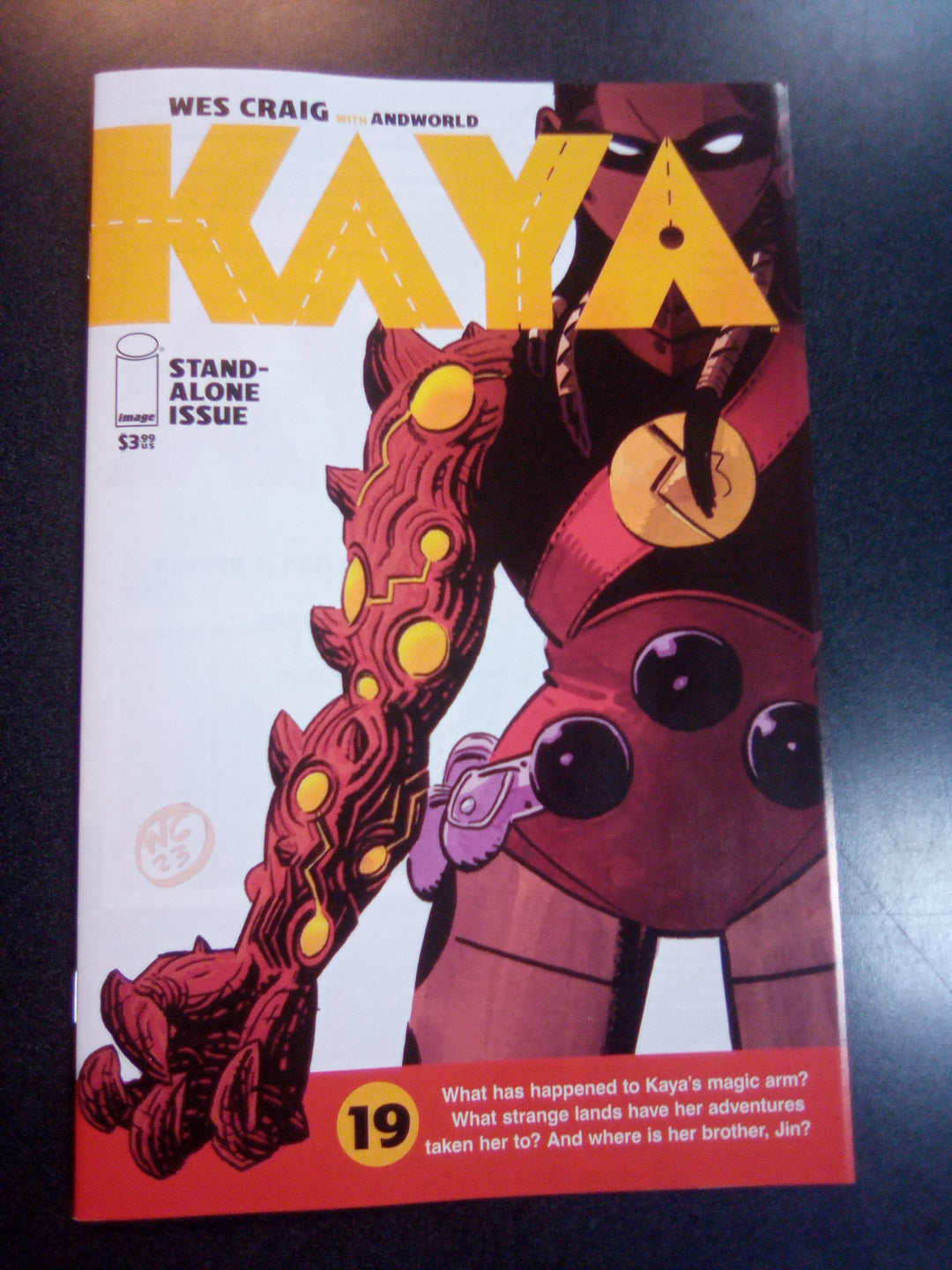Kaya #19 Cover A Wes Craig