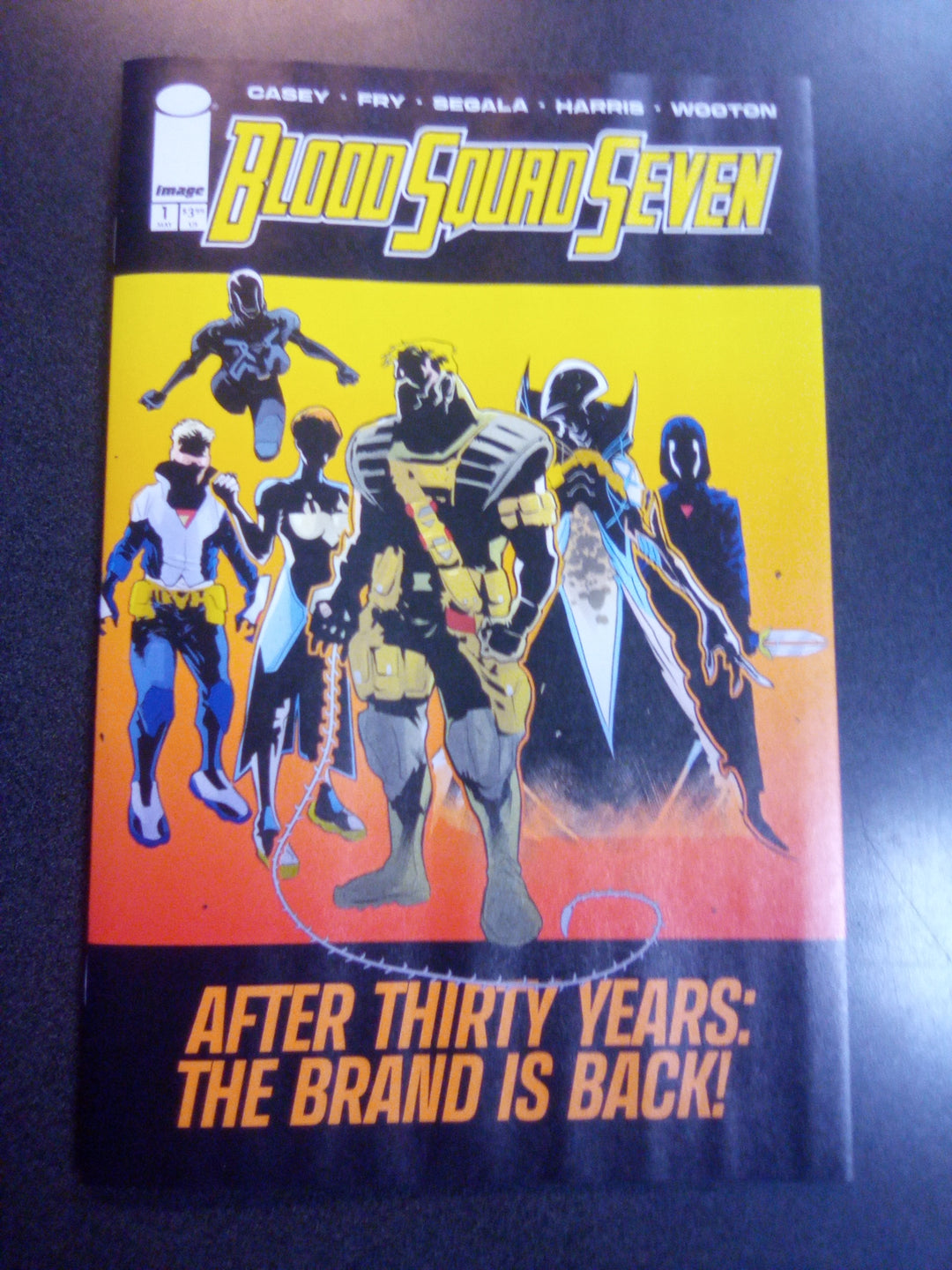 Blood Squad Seven #1 Cover A Paul Fry