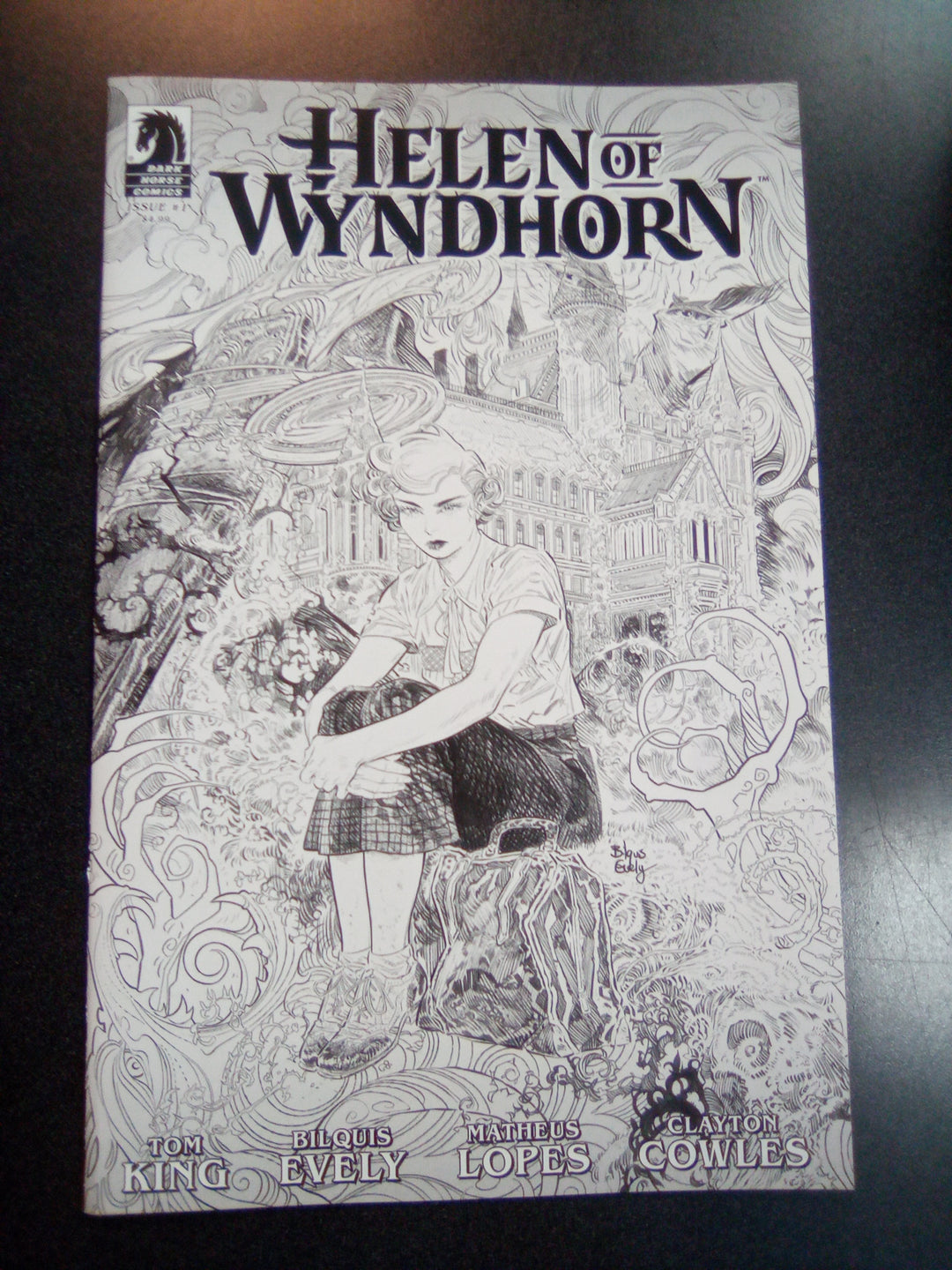 Helen Of Wyndhorn #1 (Cover A) (Black & White) (Bilquis Evely) (2nd Print)