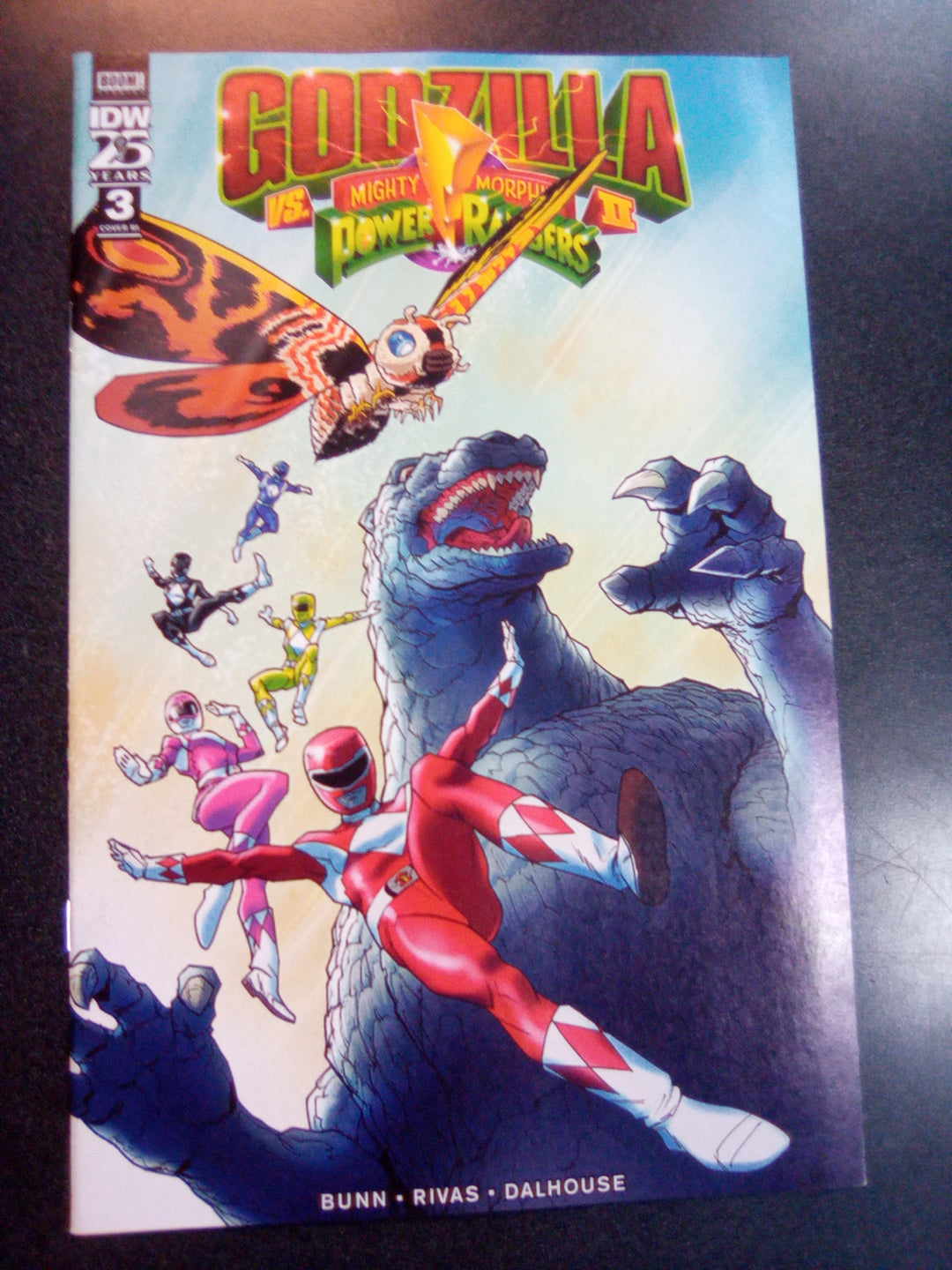 Godzilla vs. The Mighty Morphin Power Rangers II #3 Variant Ri (10) (Gorham)