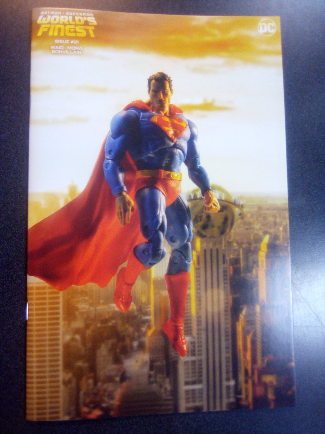 Batman Superman Worlds Finest #21 Cover D Hush Superman McFarlane Toys Action Figure Card Stock Variant