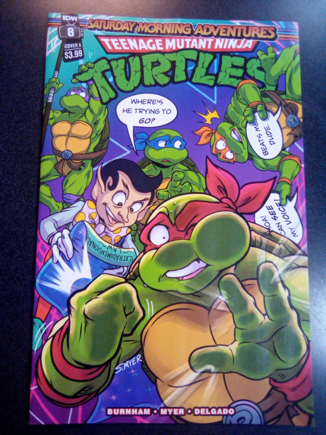 Teenage Mutant Ninja Turtles: Saturday Morning Adventures #8 Cover A (Myer)