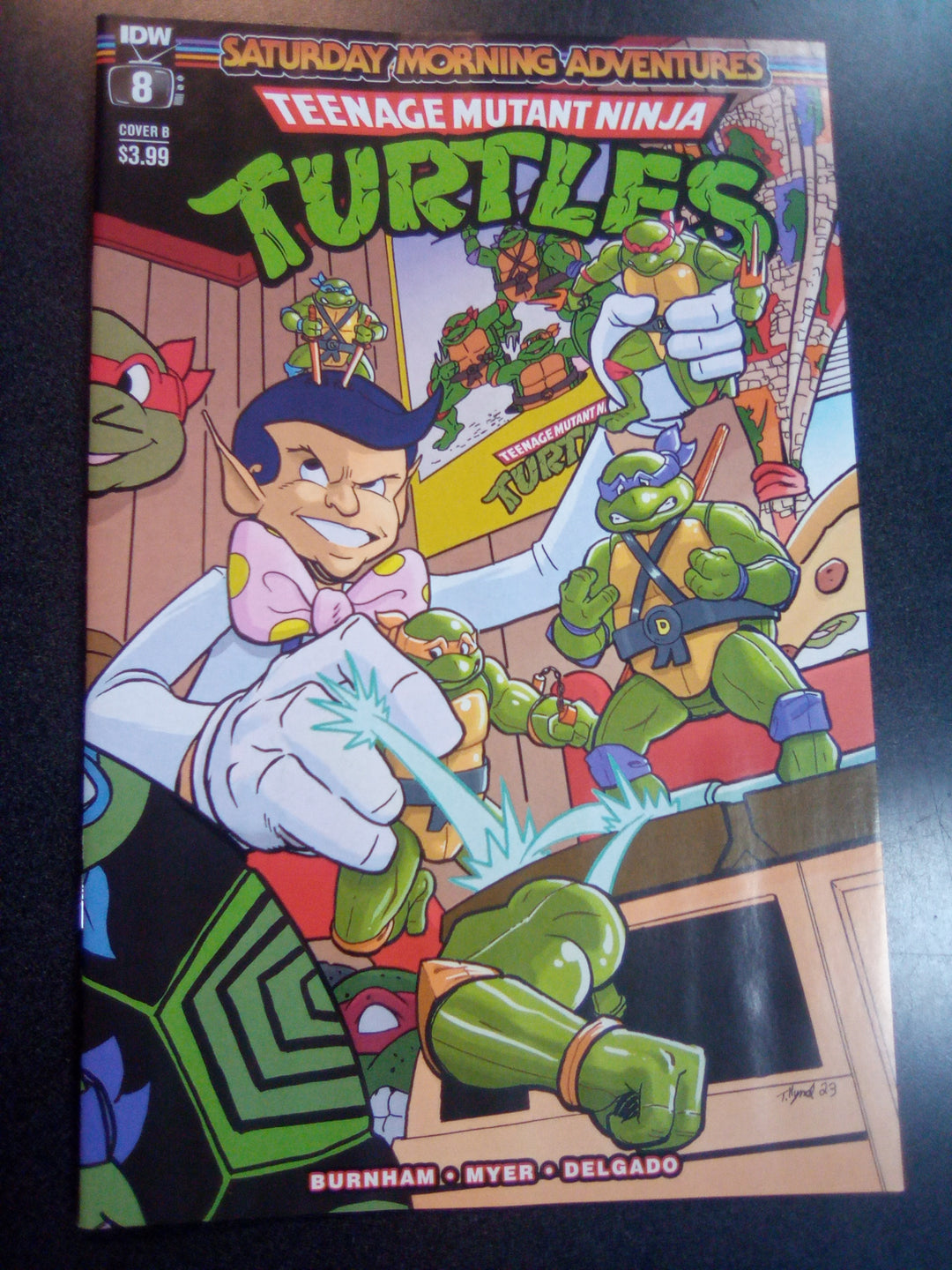 Teenage Mutant Ninja Turtles: Saturday Morning Adventures #8 Variant B (Hymel)