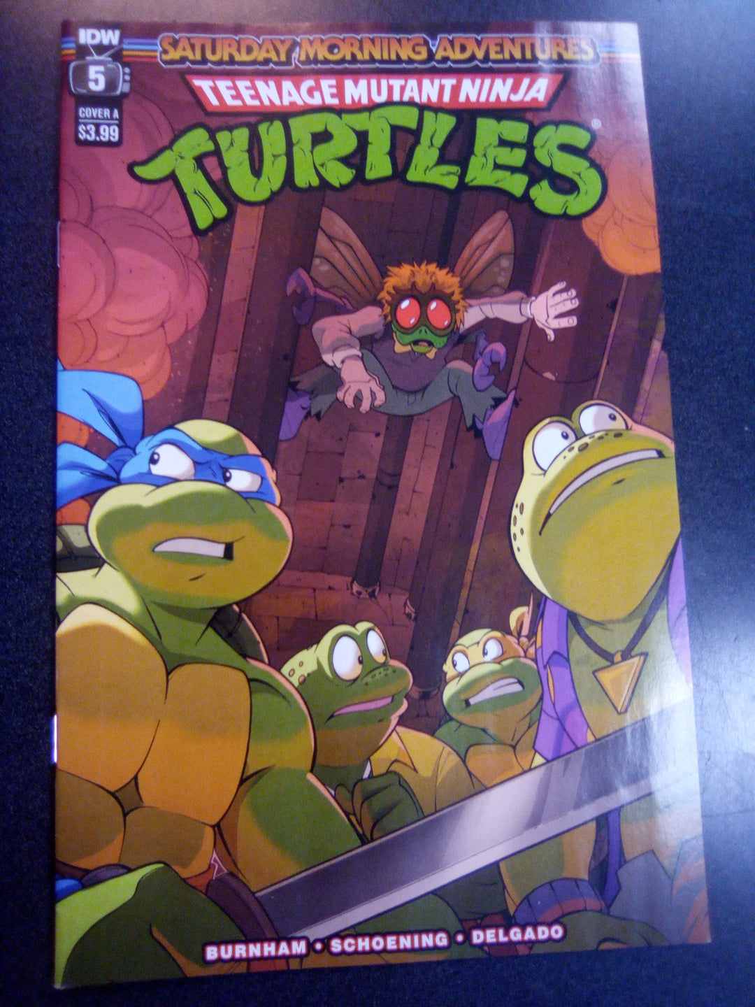 Teenage Mutant Ninja Turtles Saturday Morning Adventure 2023 #5 Cover A Lawrence
