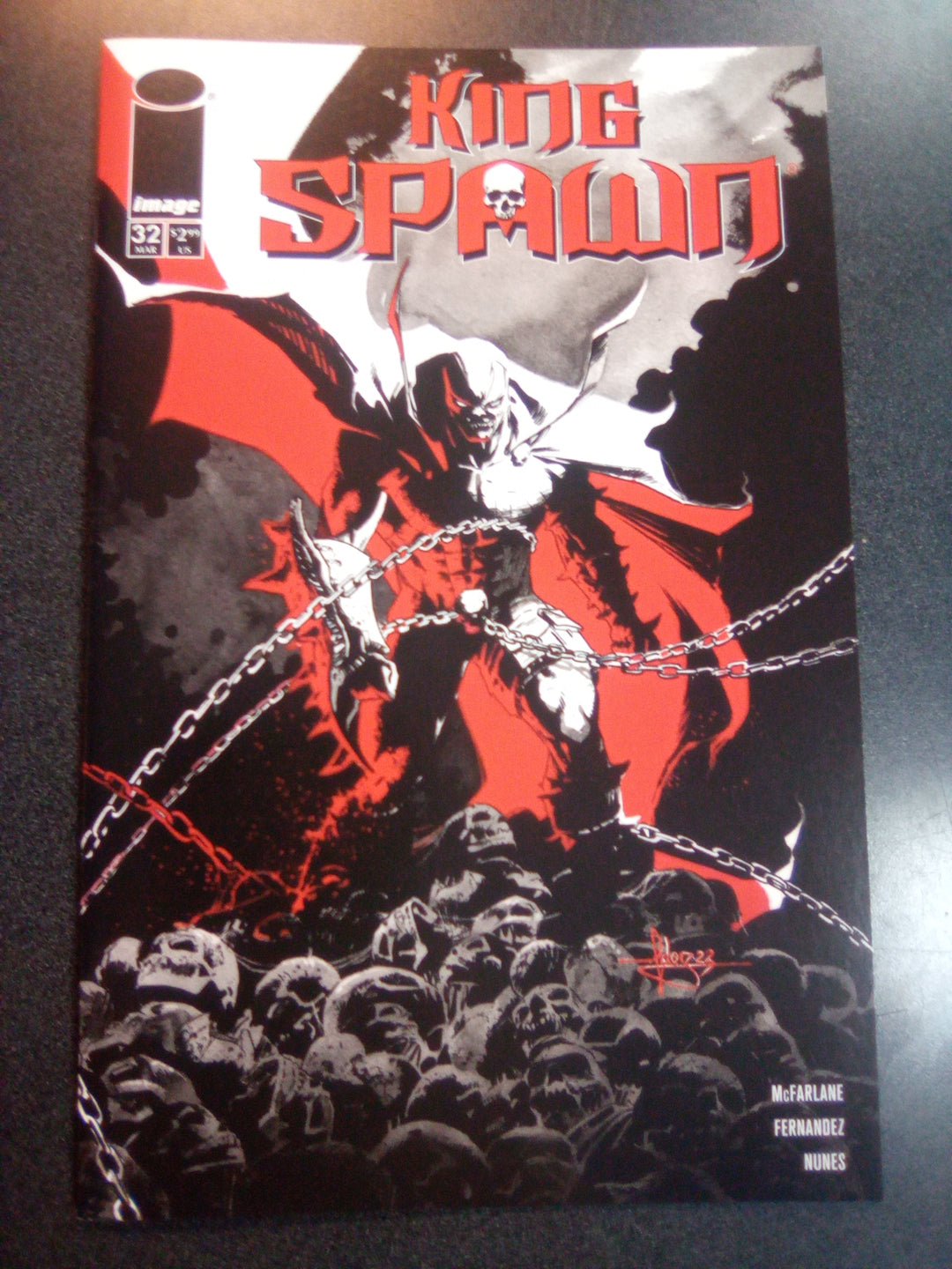 King Spawn #32 Cover B Javi Fernandez Variant