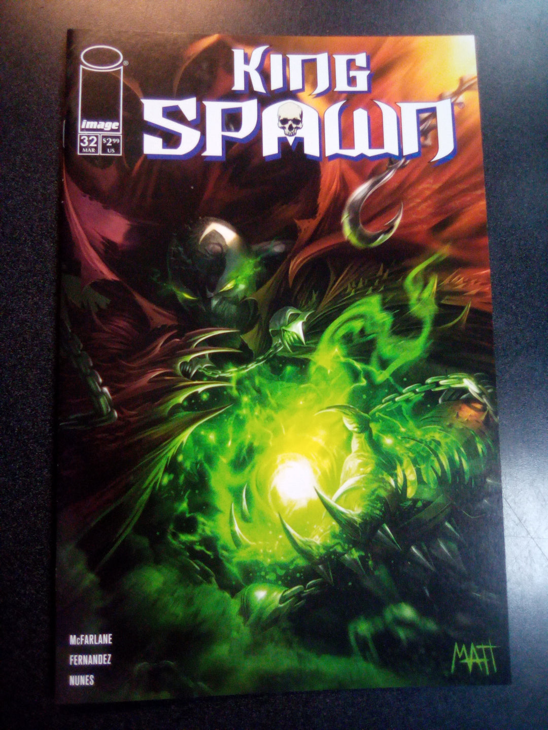 King Spawn #32 Cover A Francesco Mattina