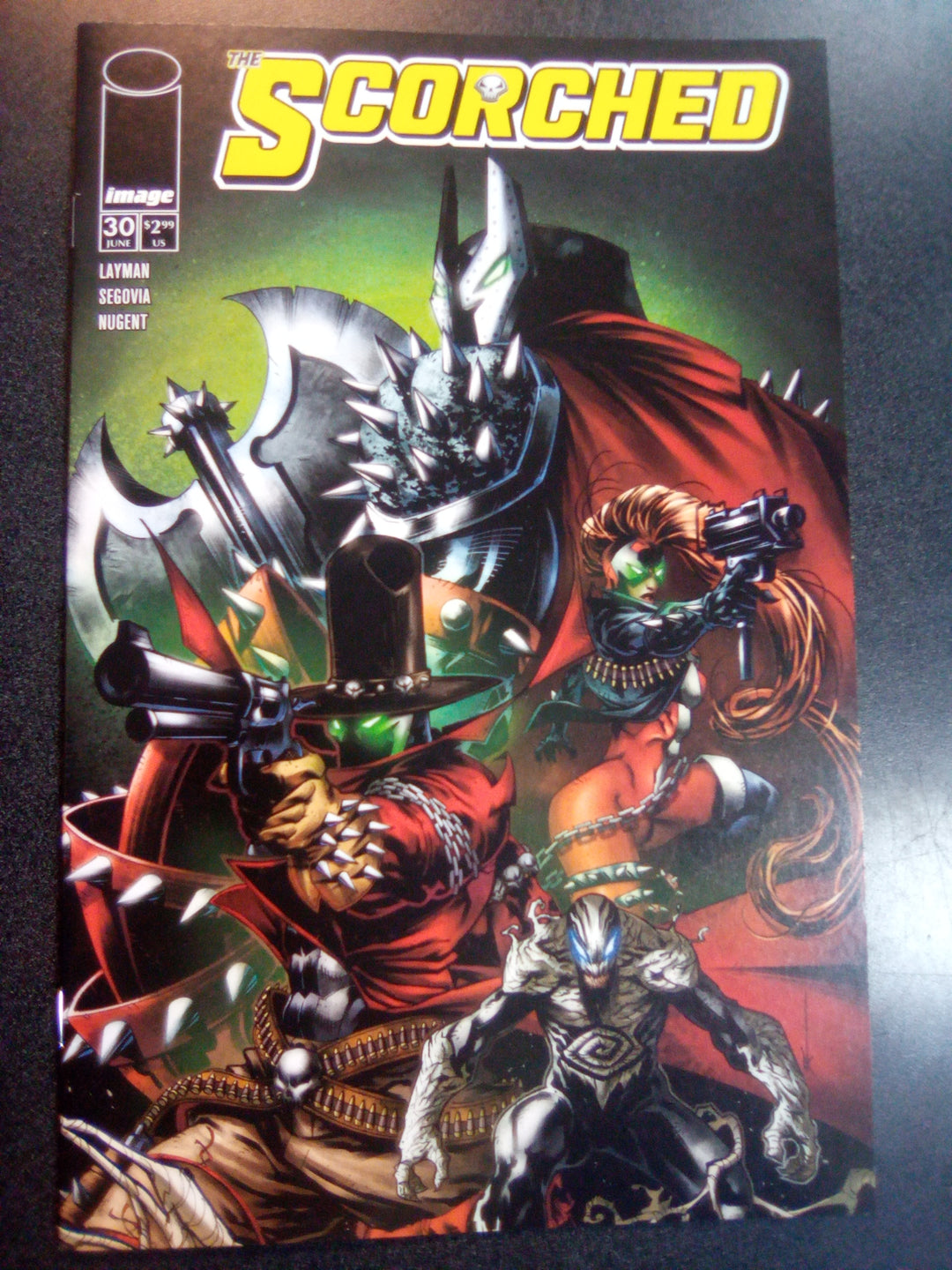 Spawn Scorched #30 Cover A Kevin Keane