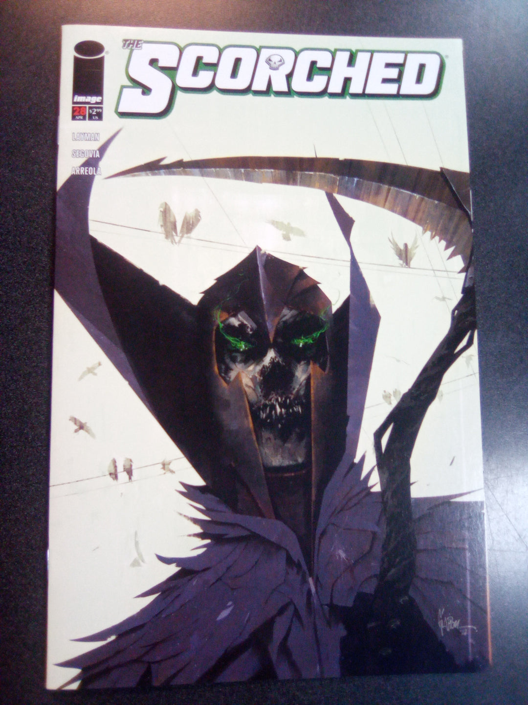 Spawn Scorched #28 Cover A Jonathan Glapion
