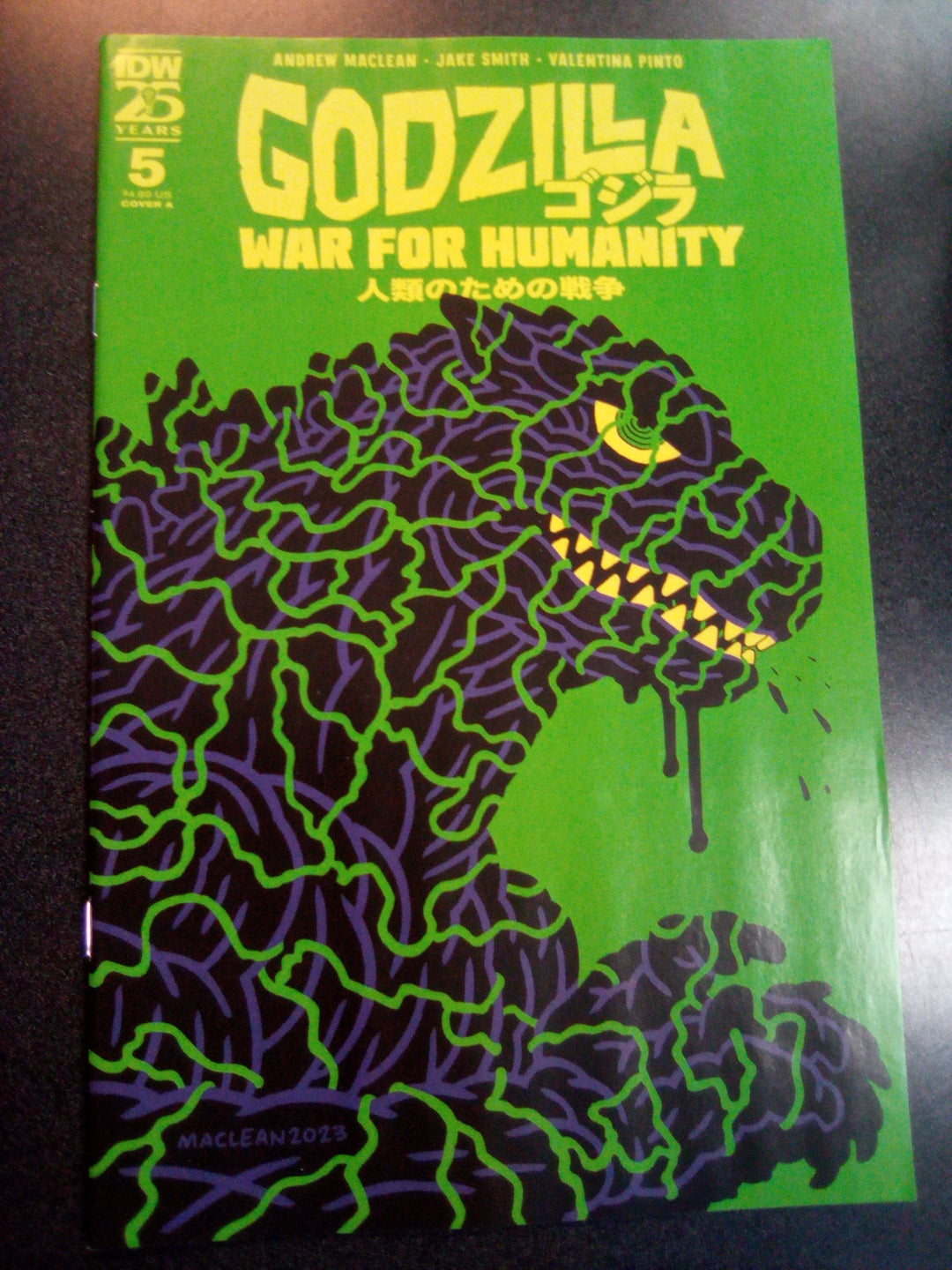 Godzilla War For Humanity #5 Cover A Maclean