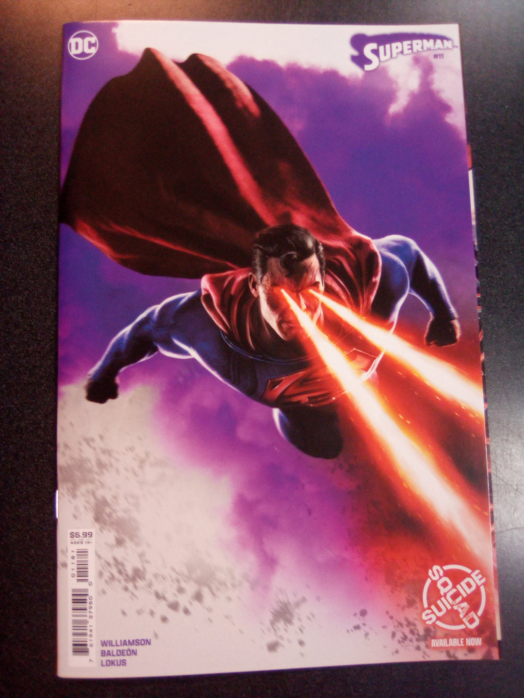 Superman #11 Cover E Suicide Squad Kill Arkham Asylum Game Key Art Card Stock Variant