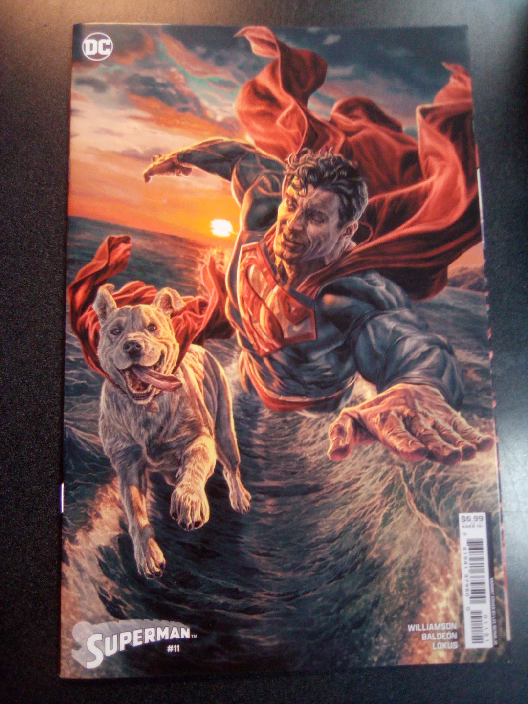 Superman #11 Cover B Lee Bermejo Card Stock Variant