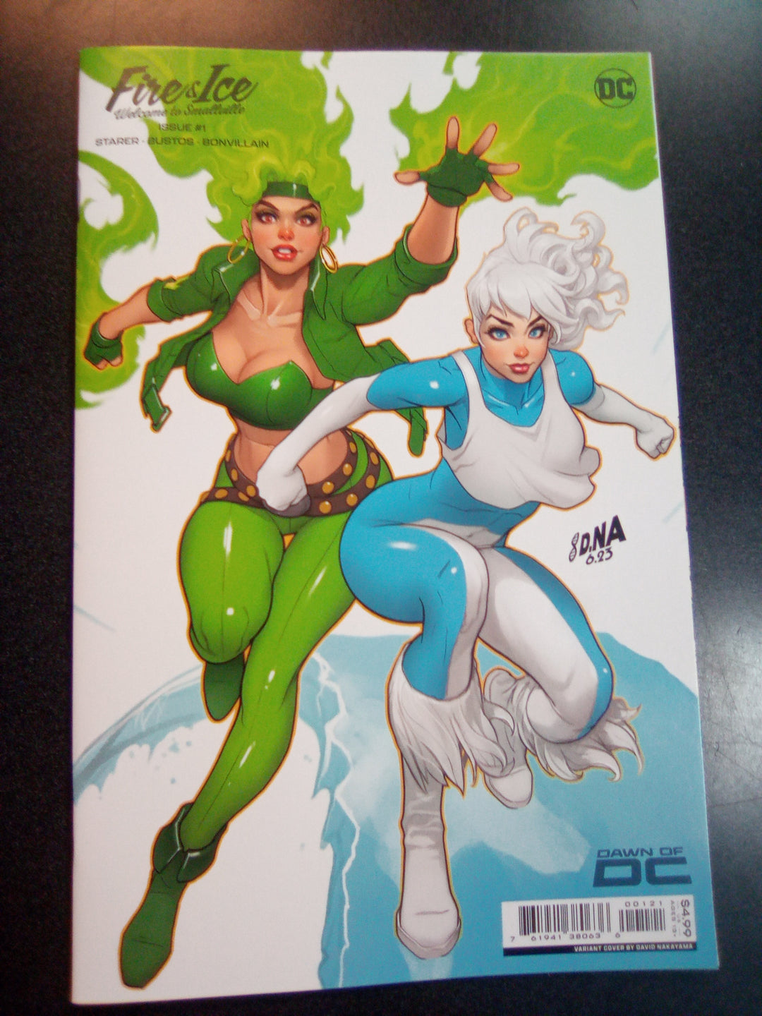 Fire & Ice Welcome To Smallville #1 (Of 6) Cover B David Nakayama Card Stock Variant