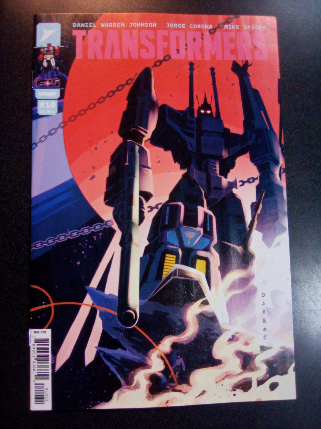 Transformers #10 Cover C 1 in 10 Karen S Darboe Connecting Variant