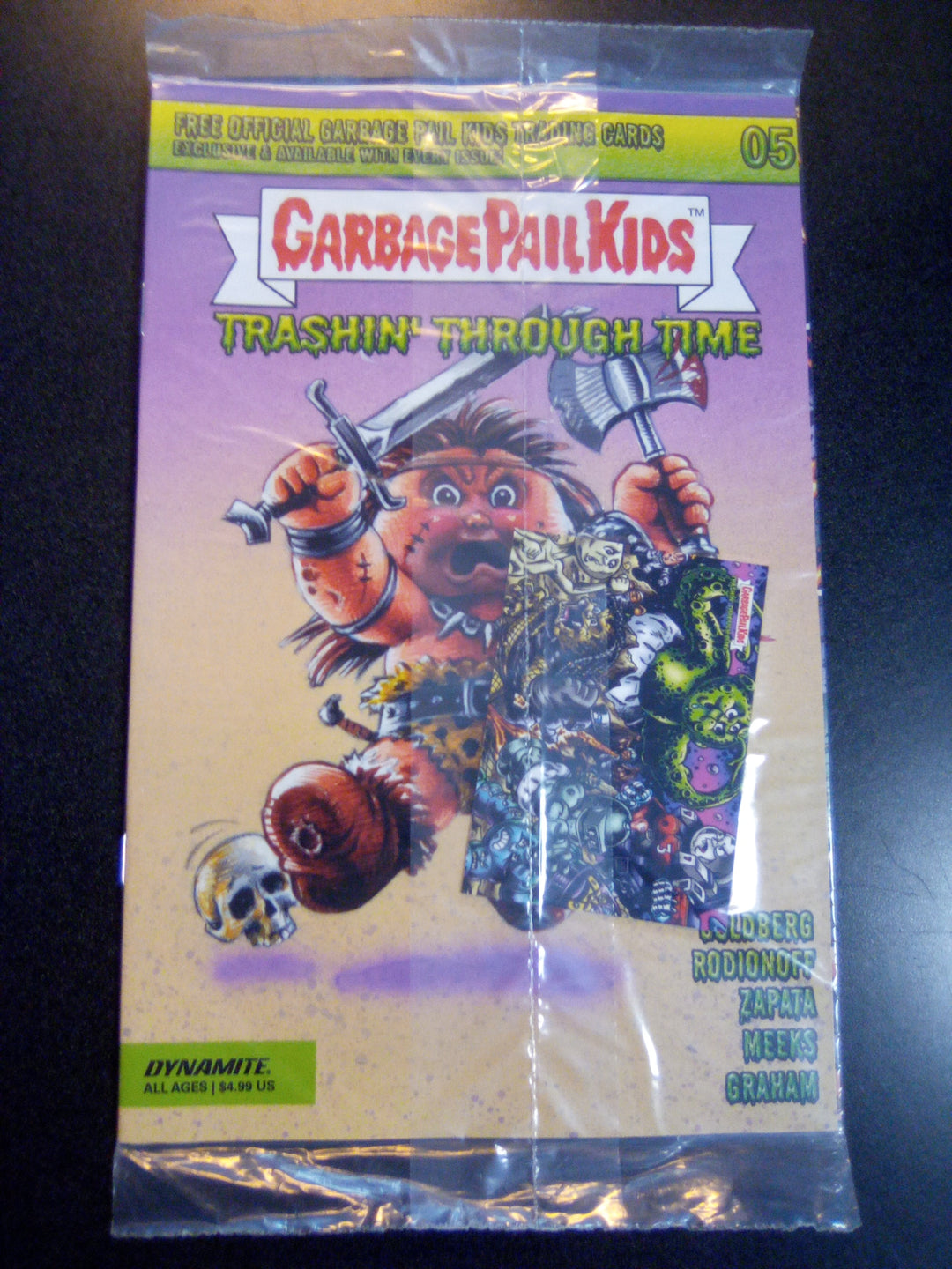 Garbage Pail Kids Through Time #5 Cover D Classic Trading Card
