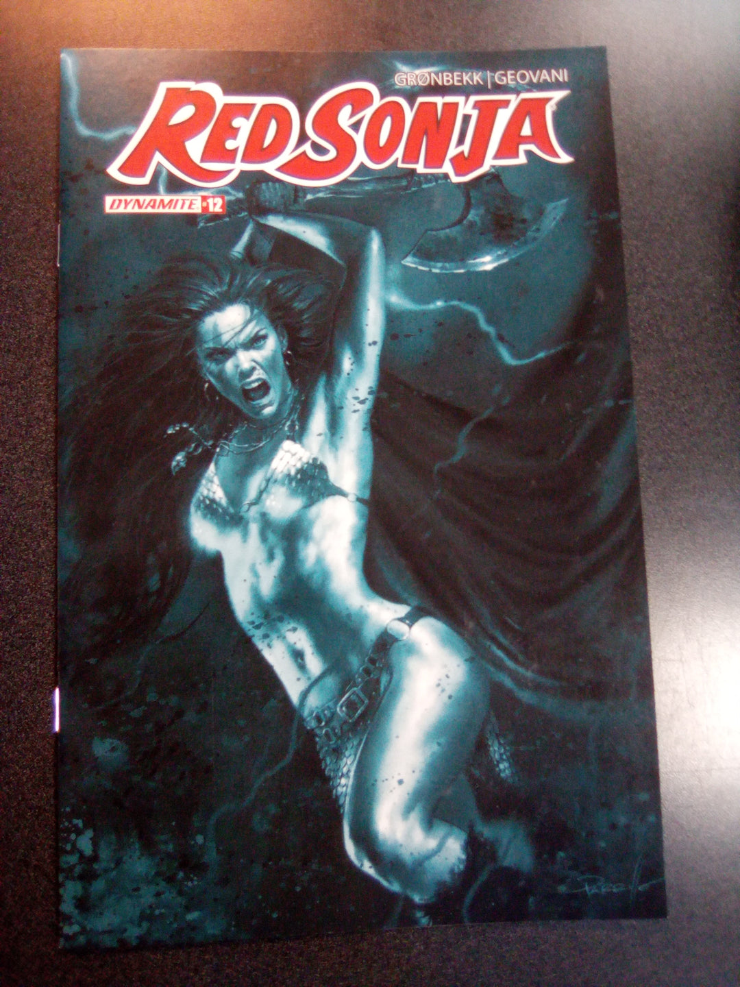 Red Sonja 2023 #12 Cover P 10 Copy Foc Variant Edition Parrillo Tint