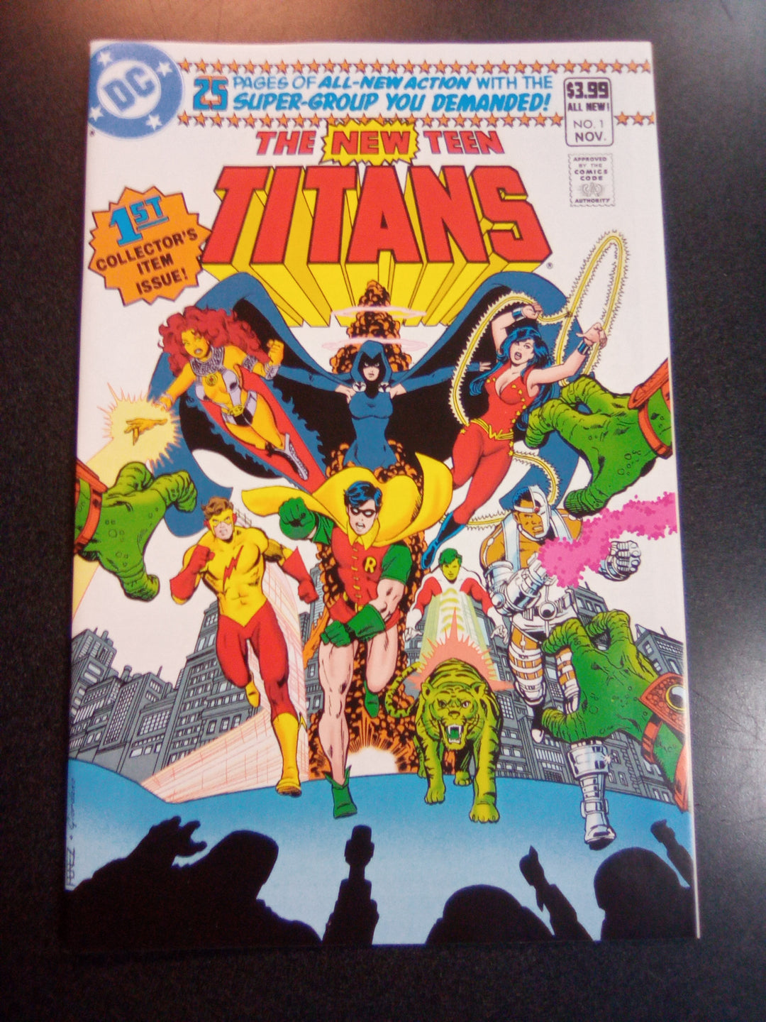 New Teen Titans #1 Facsimile Edition Cover A George Perez & Dick Giordano 2023