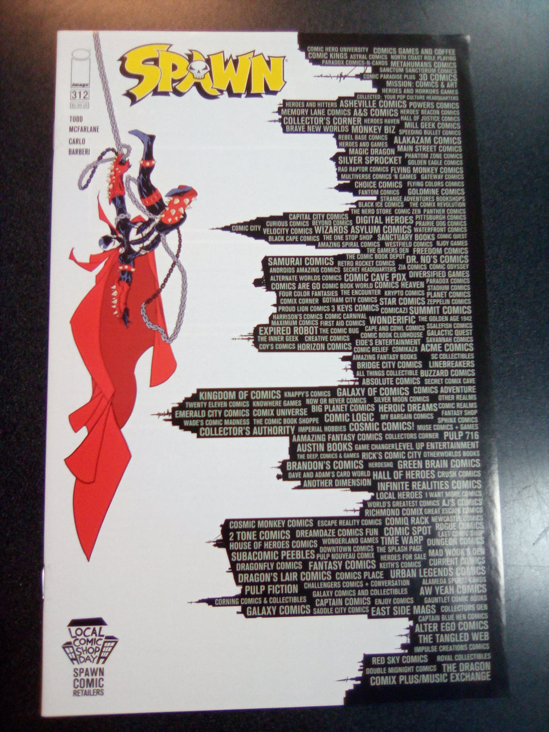 Spawn #312 LCSD Variant