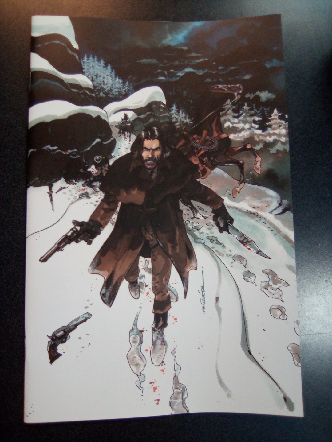 BRZRKR A Faceful Of Bullets #1 Cover F 25 Copy Variant Edition Guera