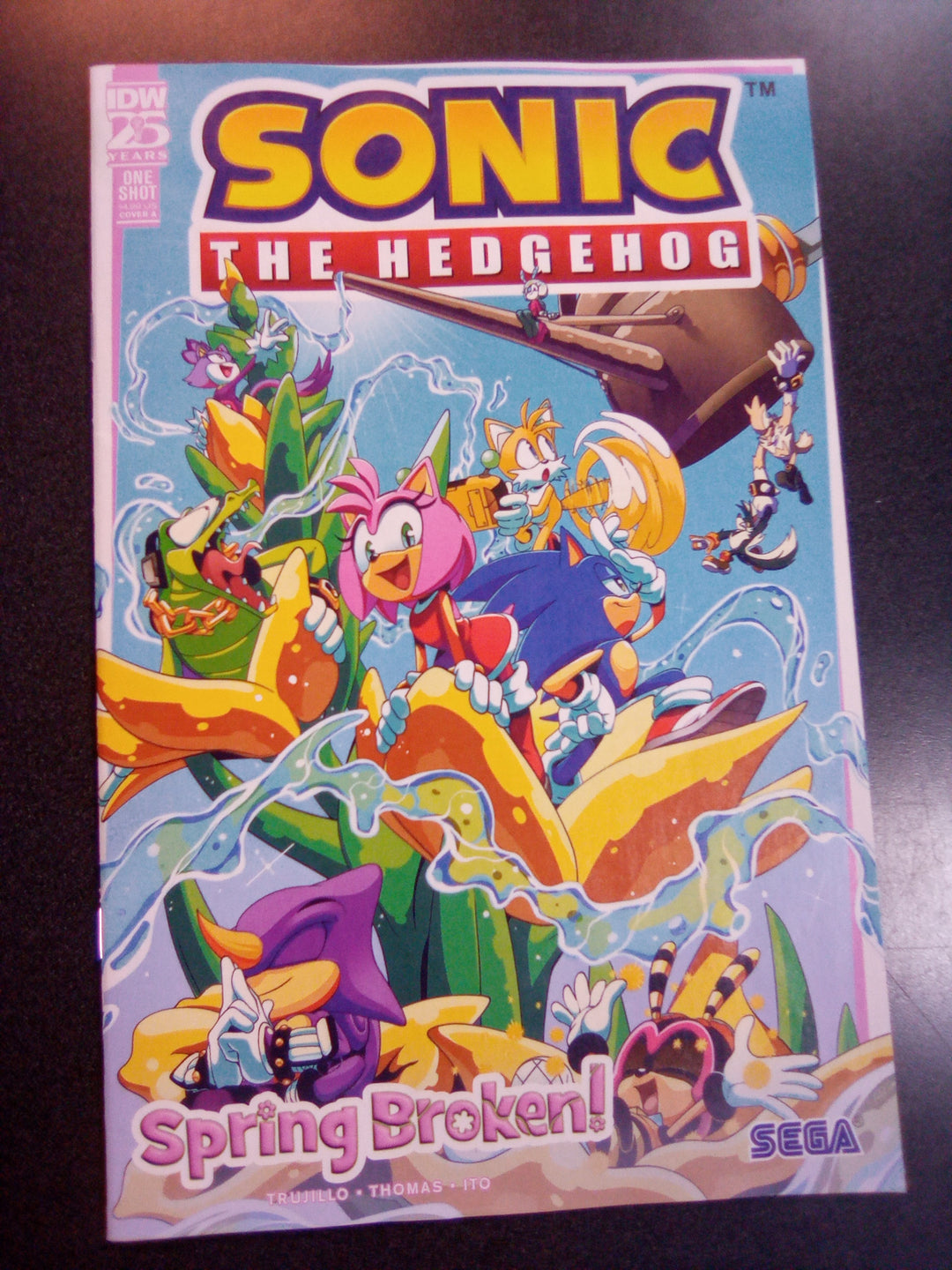 Sonic The Hedgehog: Spring Broken! Cover A (Thomas)