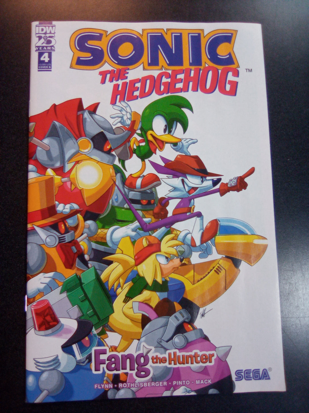 Sonic The Hedgehog: Fang The Hunter #4 Variant B (Mcgrath)