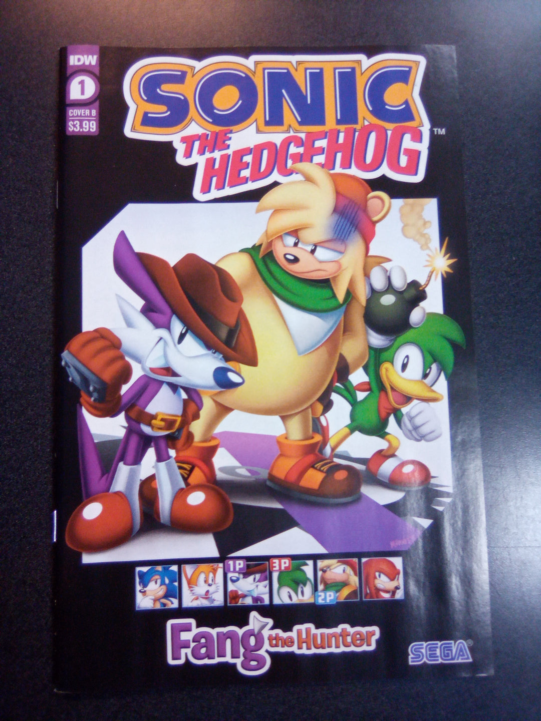 Sonic The Hedgehog: Fang The Hunter #1 Variant B (Hughes)