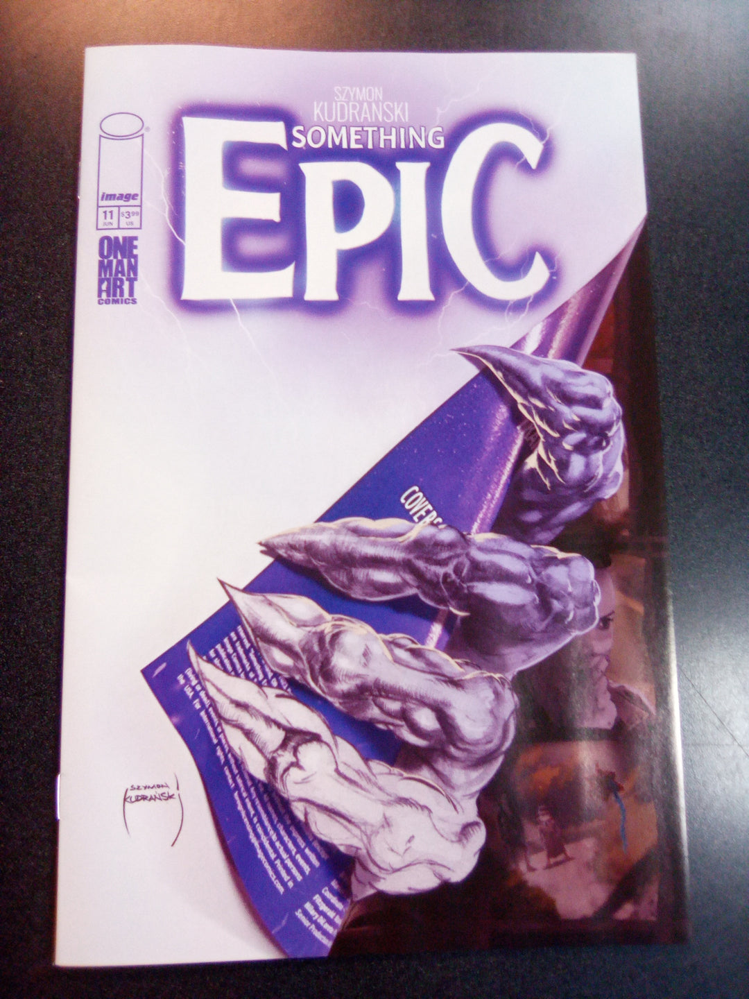 Something Epic #11 Cover A Szymon Kudranski