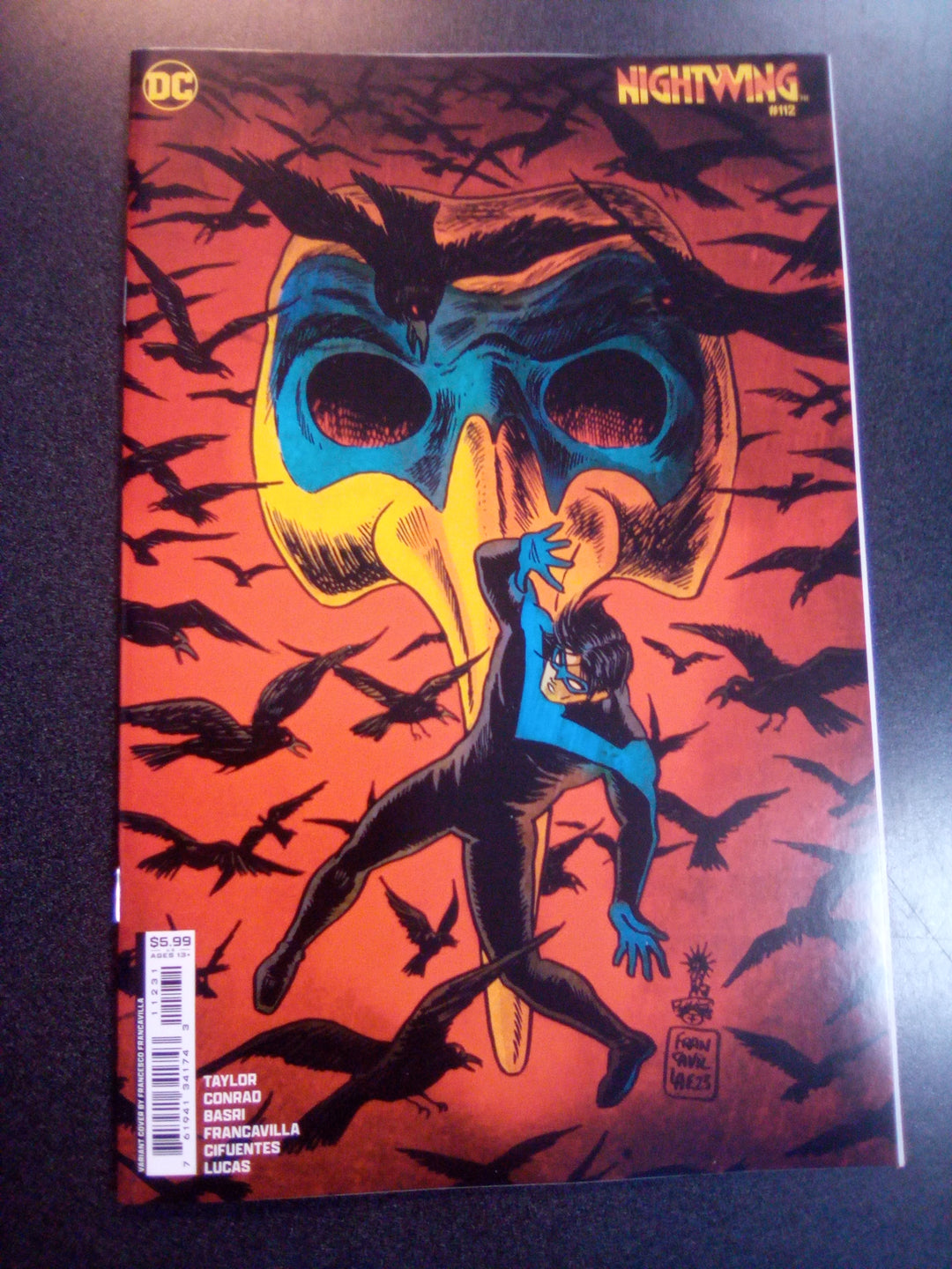 Nightwing #112 Cover C Francesco Francavilla Card Stock Variant