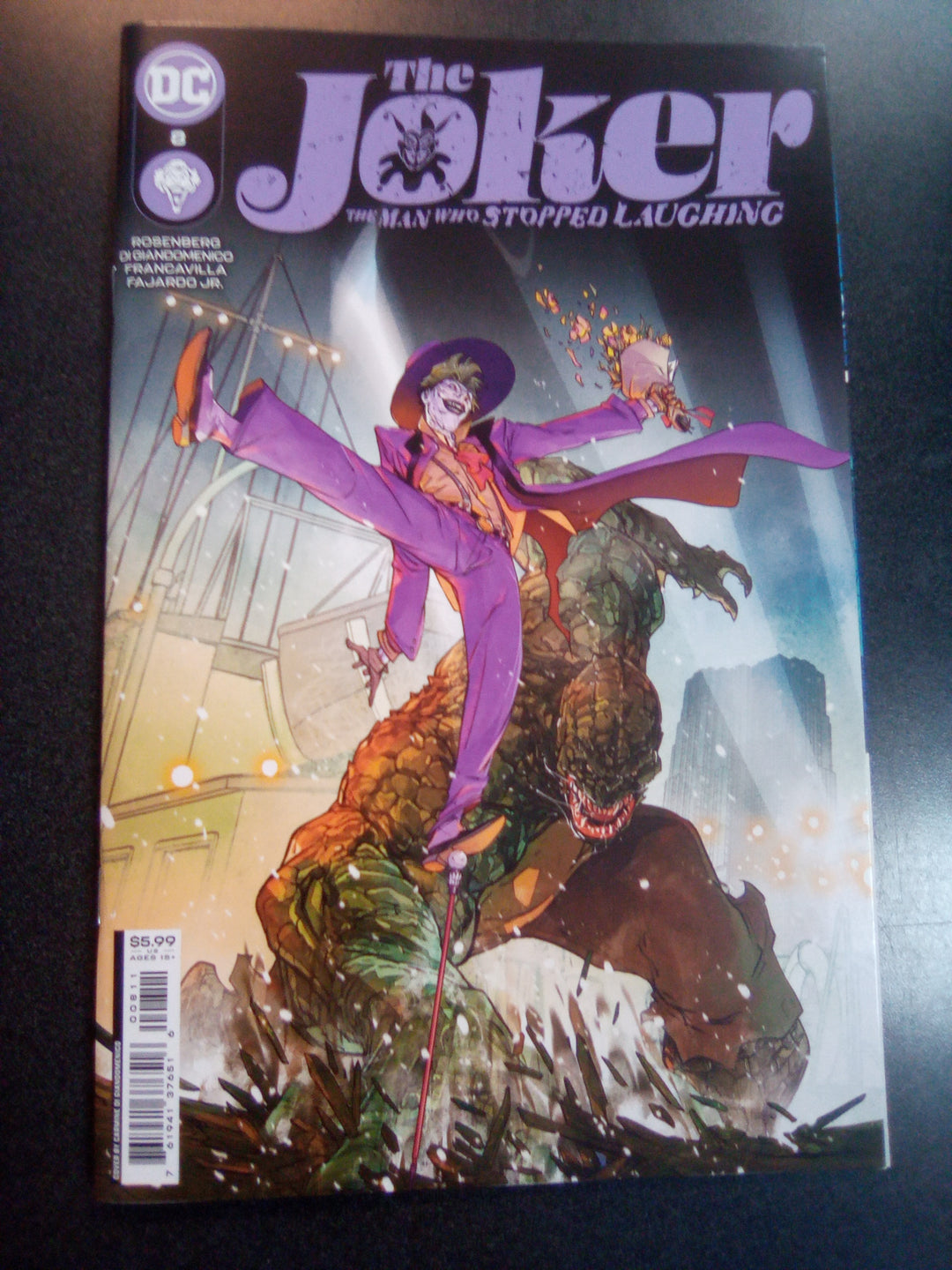 Joker The Man Who Stopped Laughing #8 Cover A Carmine Di Giandomenico