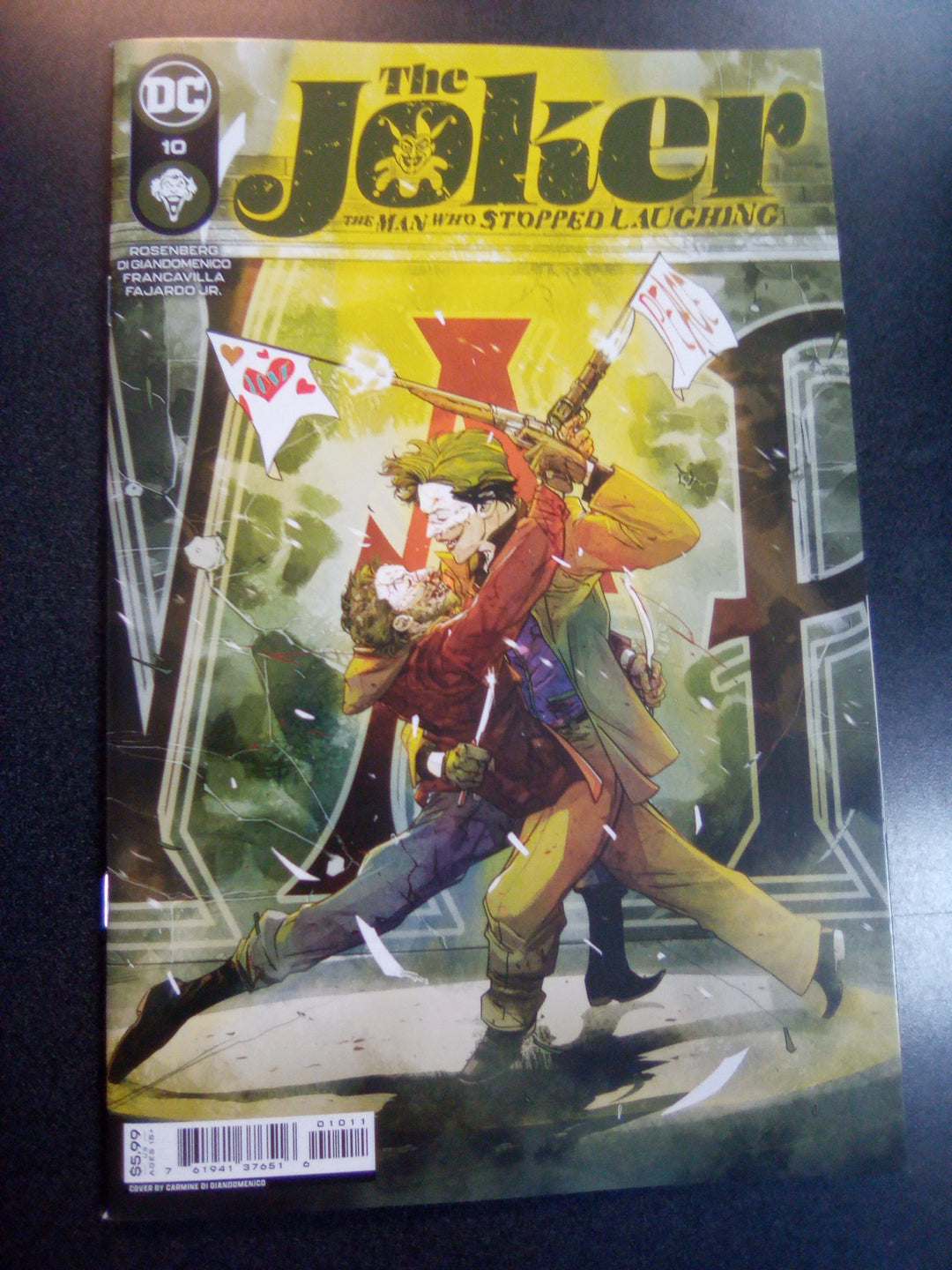 Joker The Man Who Stopped Laughing #10 Cover A Carmine Di Giandomenico