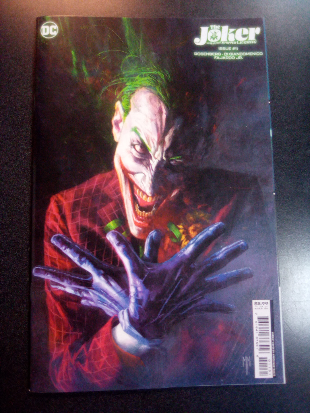 Joker The Man Who Stopped Laughing #11 Cover C Marco Mastrazzo Variant