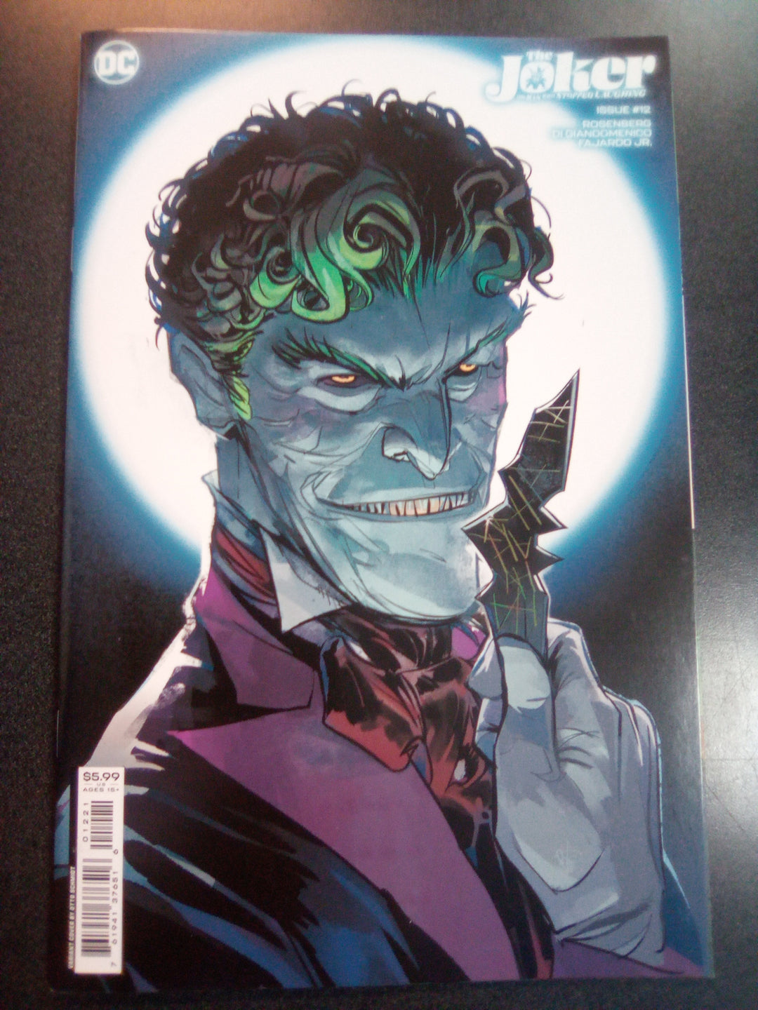 Joker The Man Who Stopped Laughing #12 Cover B Otto Schmidt Variant